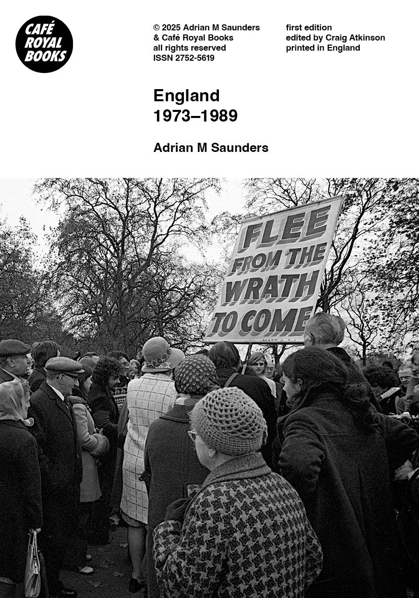 Adrian Saunders — England 1973–1989