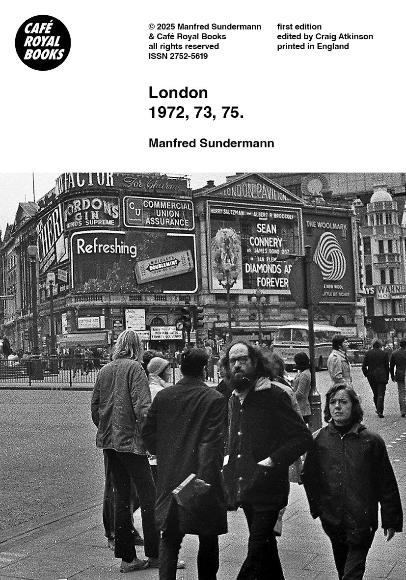 Manfred Sundermann — London 1972, 73, 75