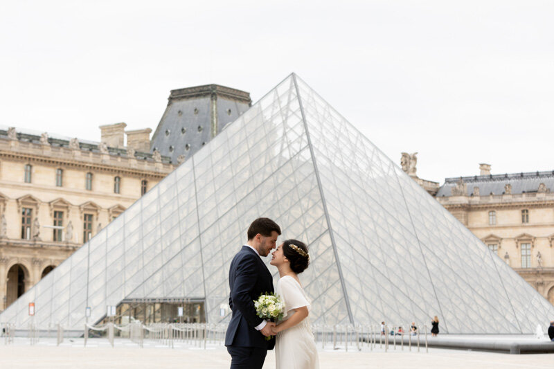 Mariage au Louvre à Paris