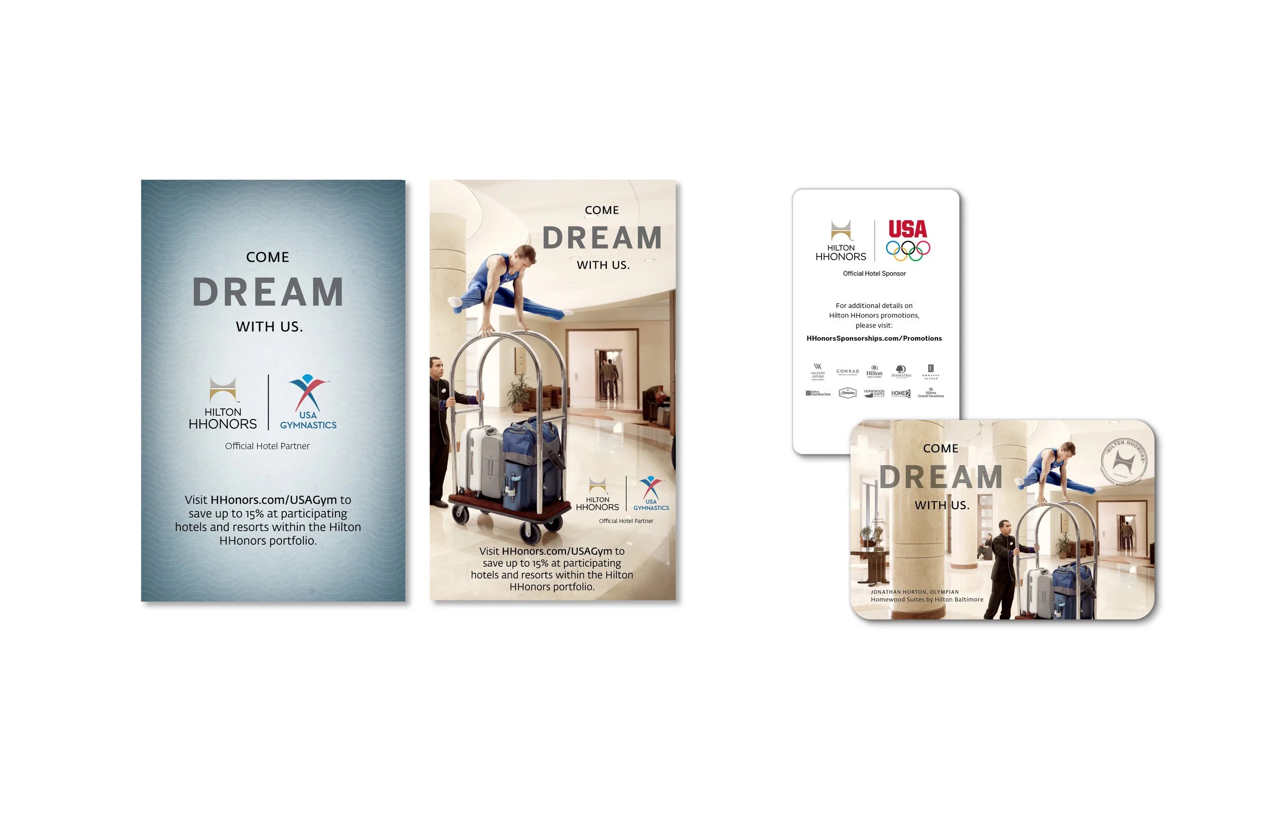 Luggage Tags and Hotel Key Card