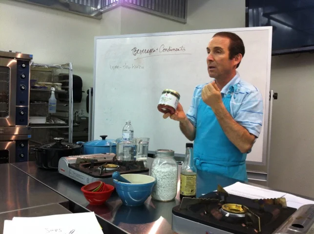 Warren Kramer at Five Seasons cooking school