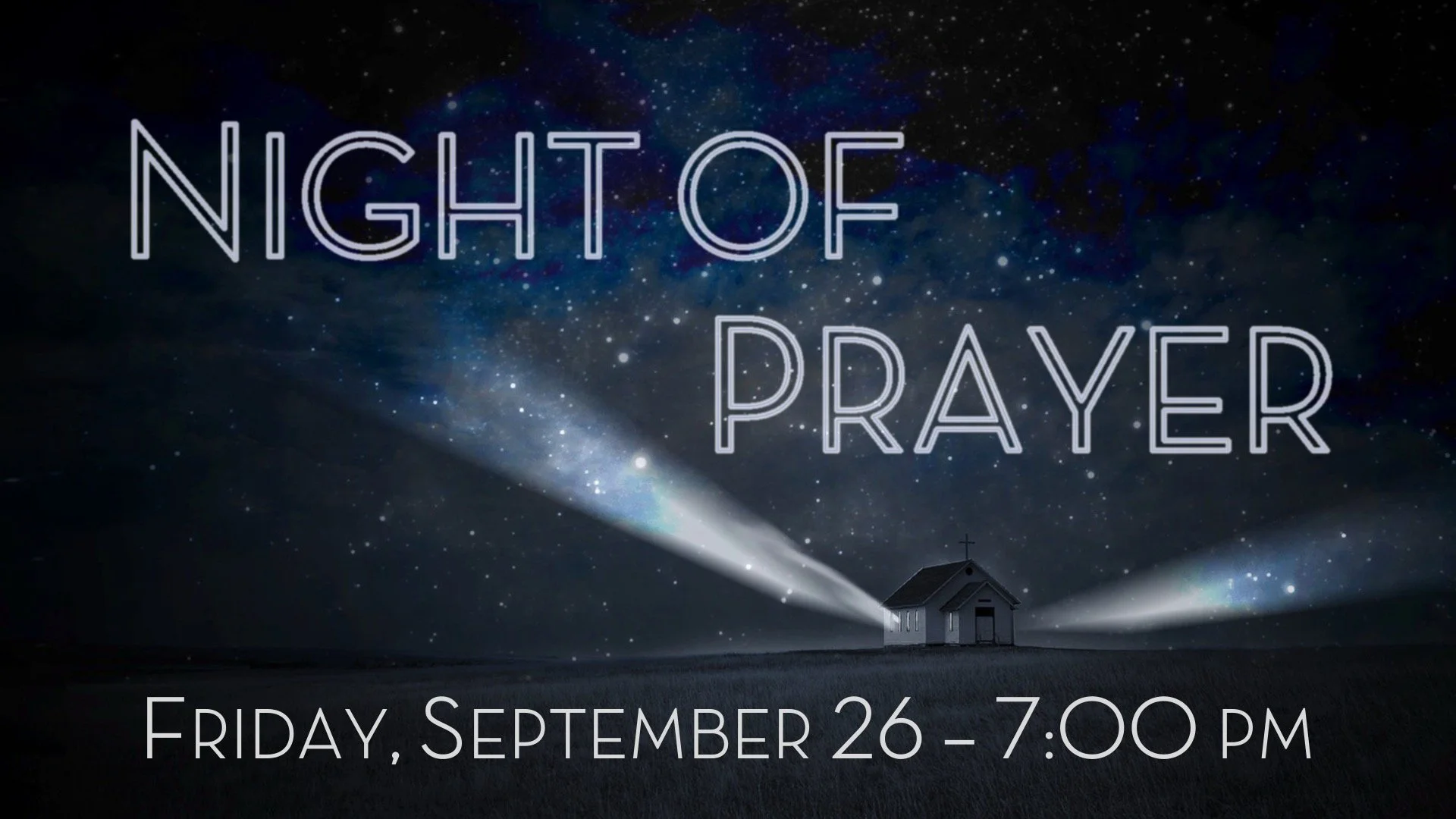 A Night of Prayer