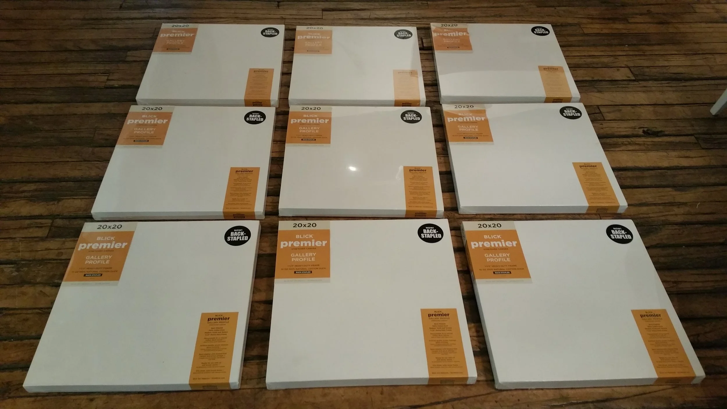 Shit thats a lotta canvas.