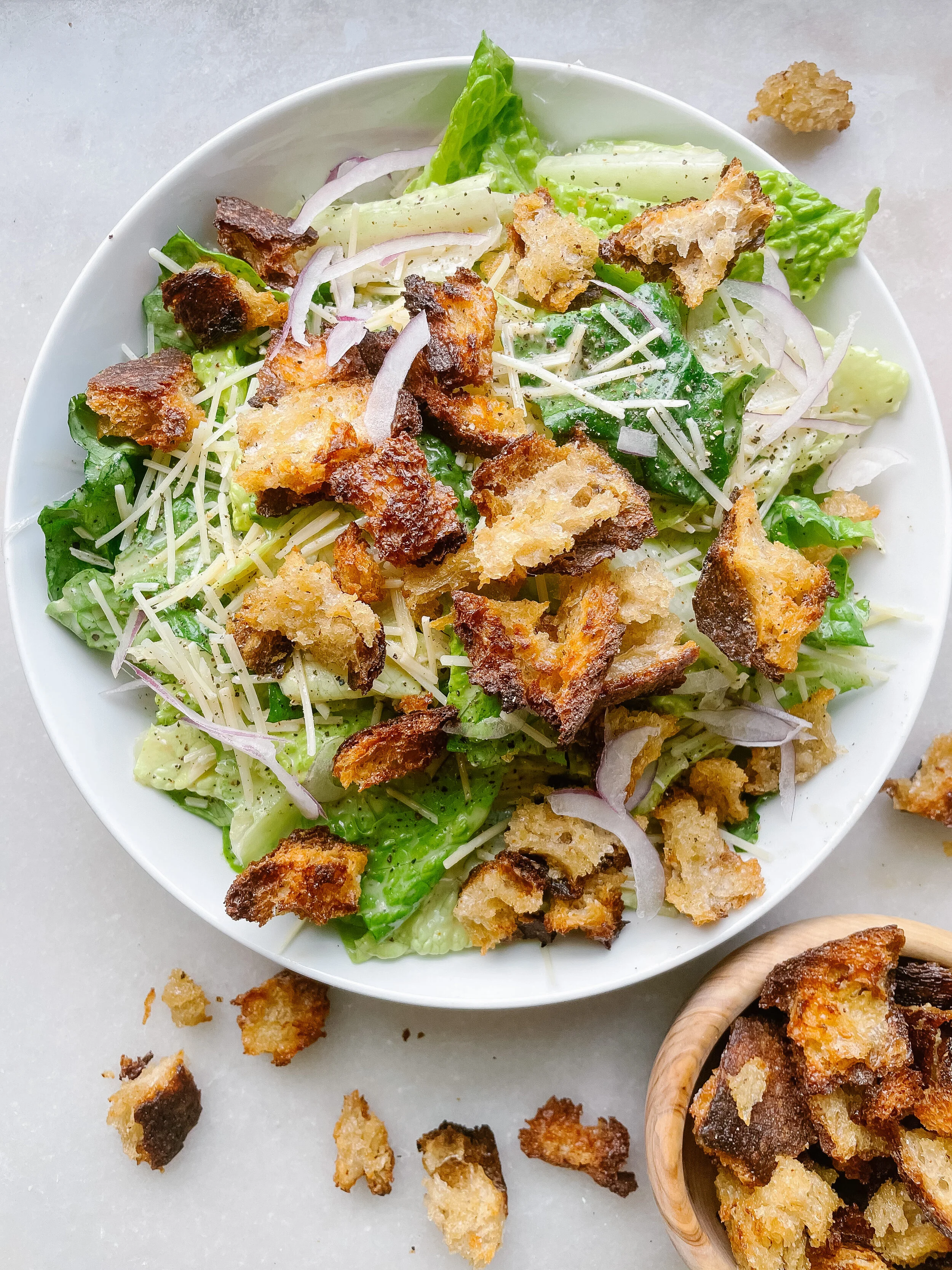 Bacon Sourdough Croutons 