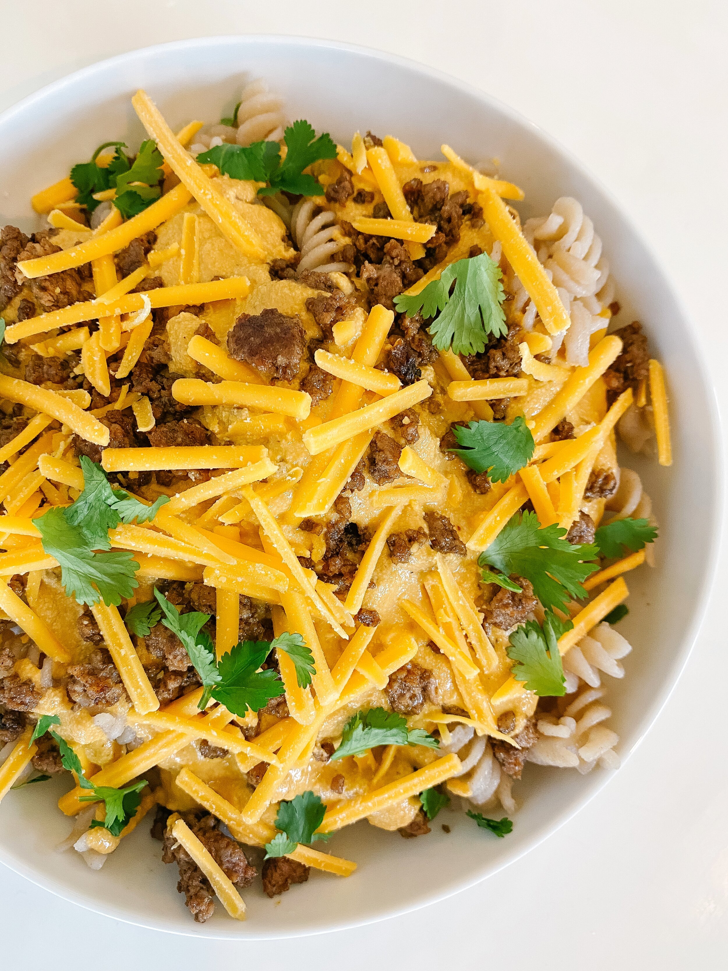 Cheesy Taco Pasta