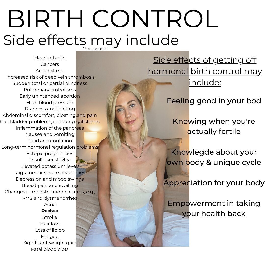 It&rsquo;s 2022 and we are done with the side effects of hormonal birth control 👏