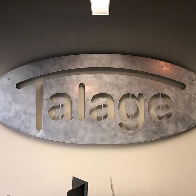 Custom sign built for Talage in Reno NV