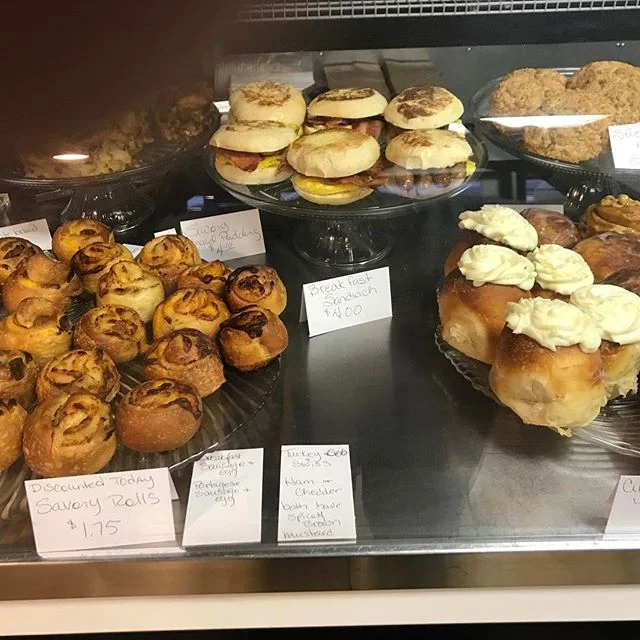 Monday mornings fresh baked goodies. #quickbreakfast #yummyfood #freshbaked #freshbakery #local #localfood #viptreatsandsweets