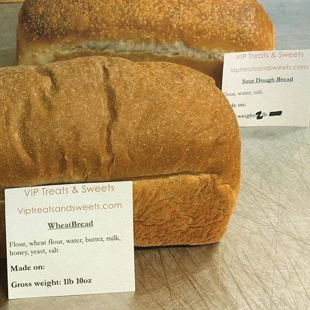 8 Ingredients is all it takes to make a delicious loaf of wheat bread... 3 to make a sour dough! #wheatbread #allnatural #8ingredients #3ingredients #homemade #viptreatandsweets  #bakedgoods #kauaifood #eatlocal #freahbakedgoods #simpleingredients #s