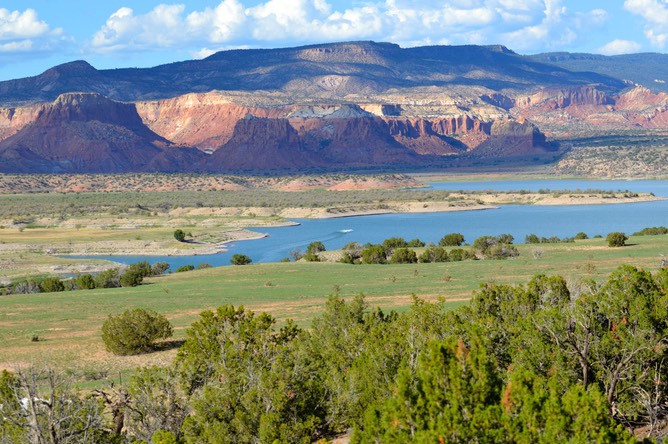 View from the Casita's land.