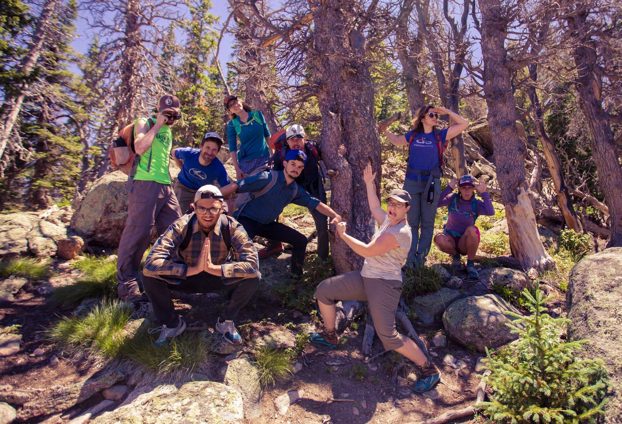 Sustain, National Forest Foundation, and The Burroughs having fun!