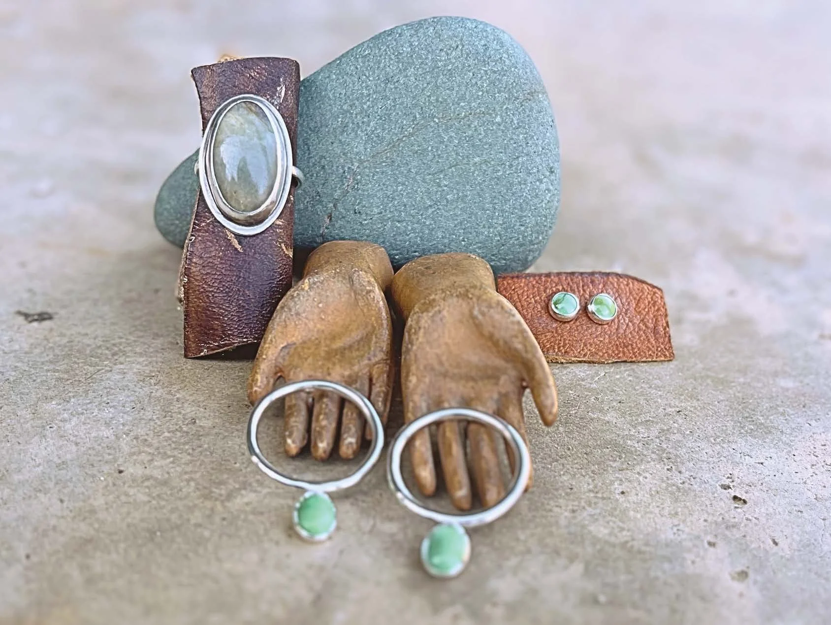 KellyWells.RingAndEarrings.SterlingSilver.Turquoise.Jasper..jpg