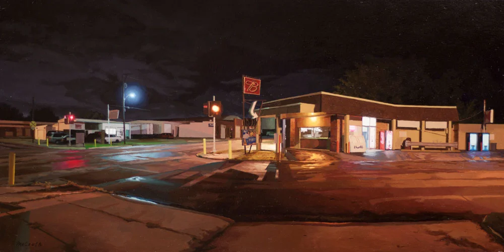 Liquor Locker Oil on Panel 8 x 16 $1,125 • SOLD