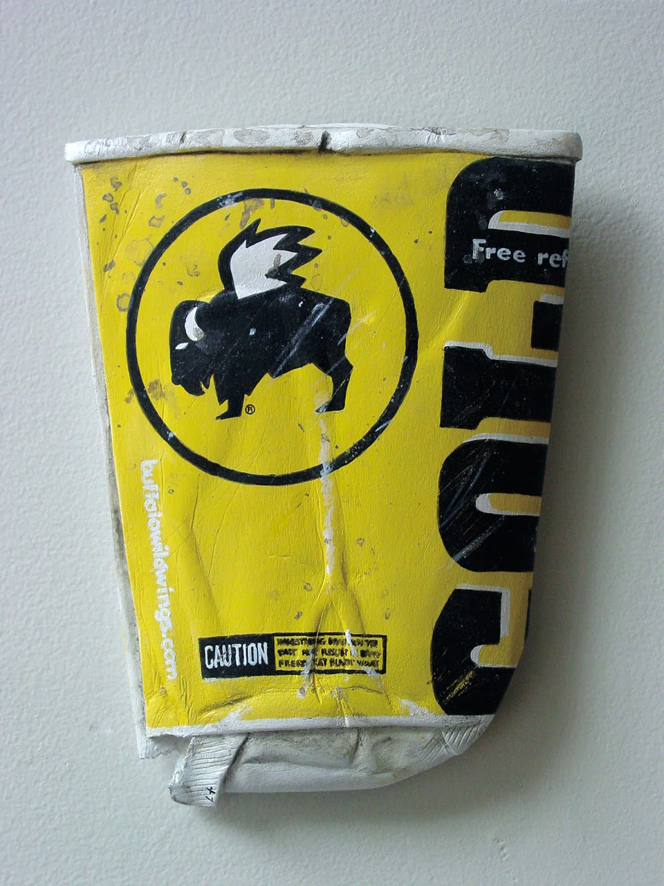 Buffalo Wild Wings Acrylic on Basswood $750