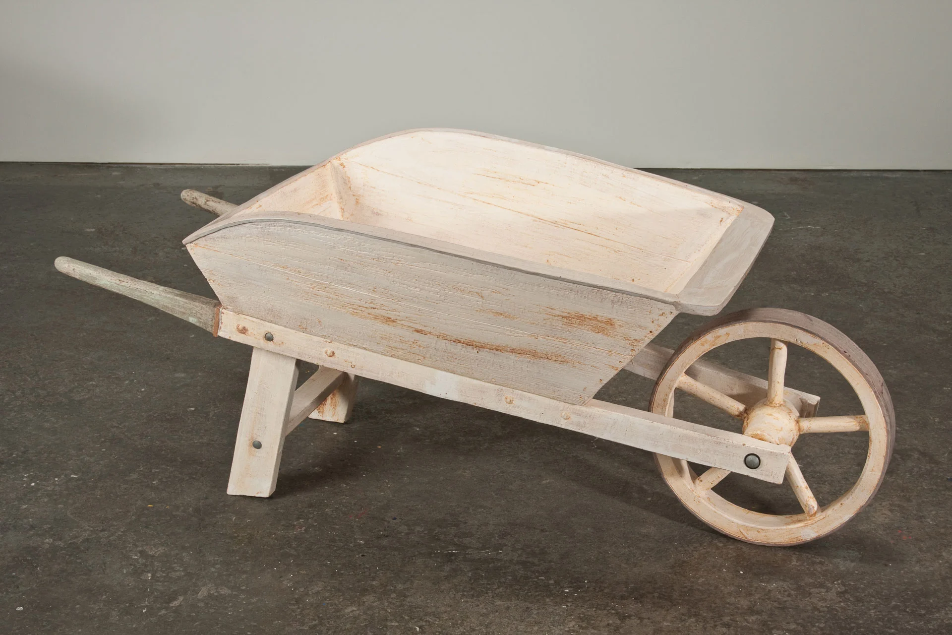 Wheelbarrow Earthenware & Mixed Media 24 x 57 x 23 $3500
