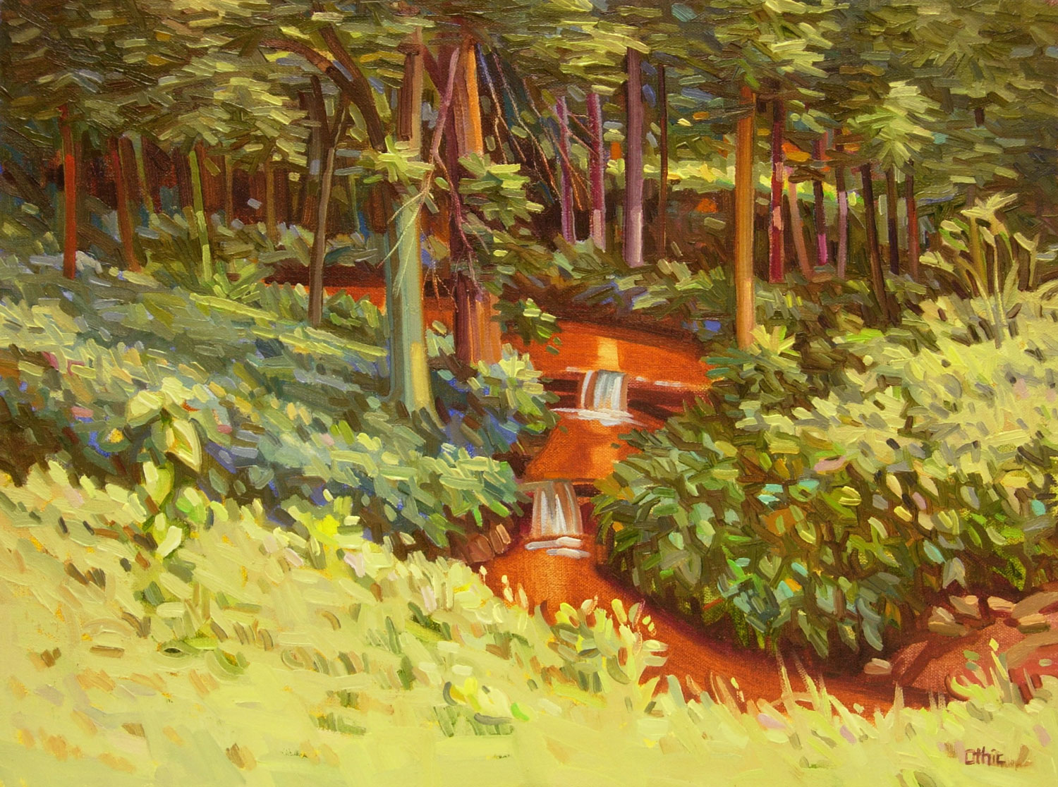 Spring Run Off Oil on Canvas 12 x 16 $500