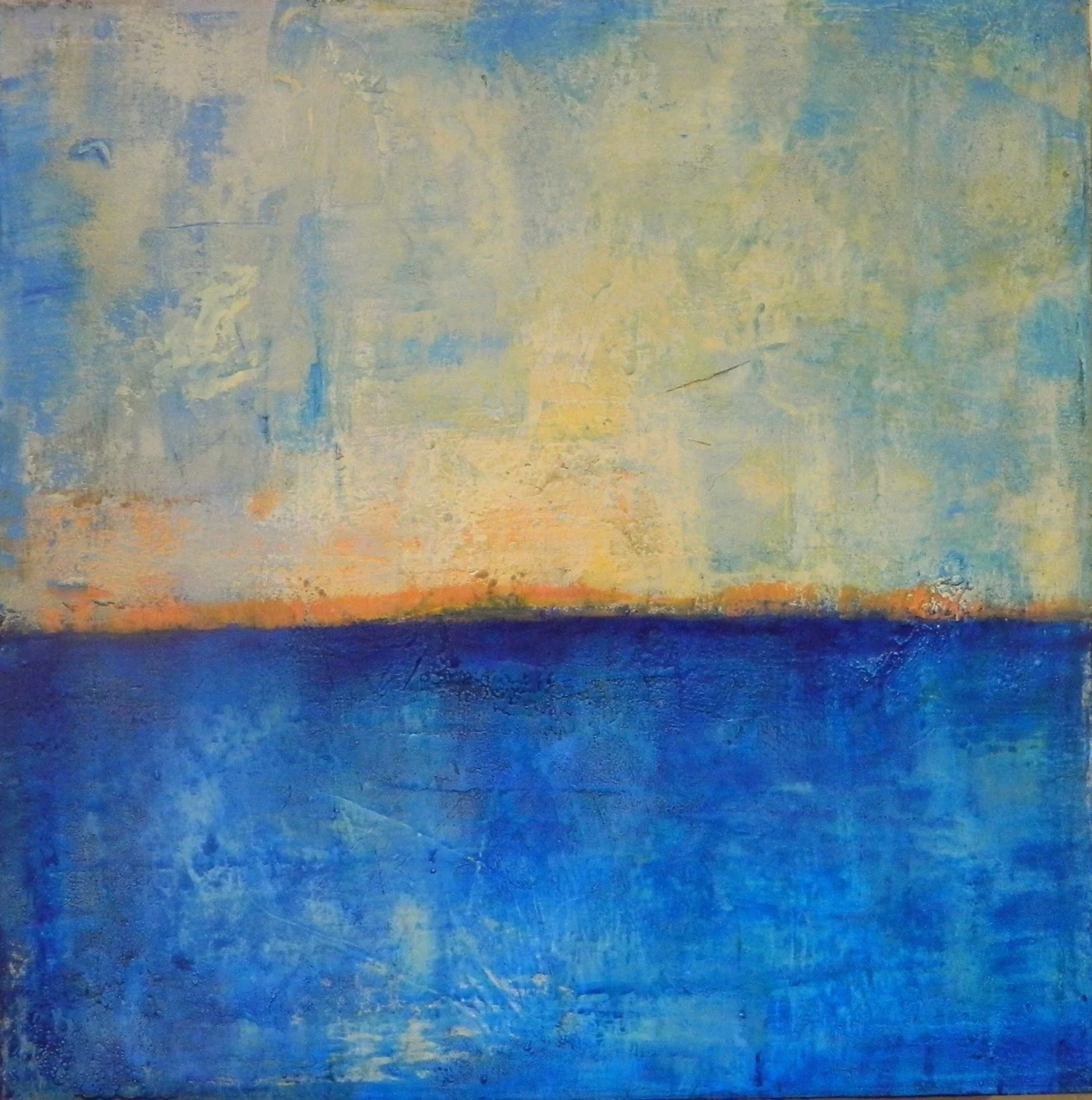 Vista #5 Oil and Cold Wax on Board 12 x 12 $350 • SOLD