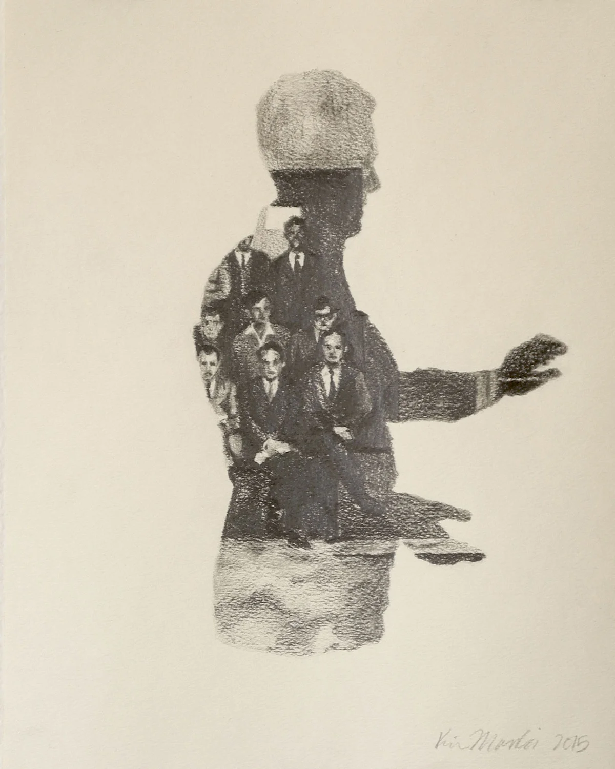 American Industry #3 Graphite on Paper 9 x 11 (framed) $200 • SOLD