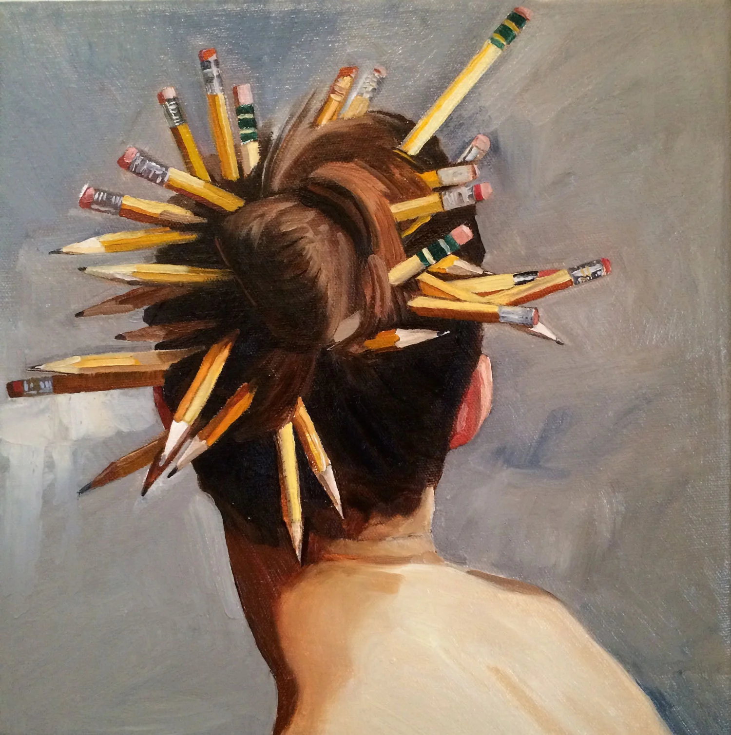 Crown Oil on Canvas 12 x 12 $ 350 • SOLD