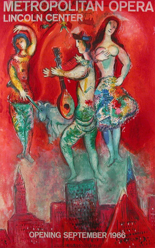 Carmen, 1966 134/150 Lithograph 40 x 26.125