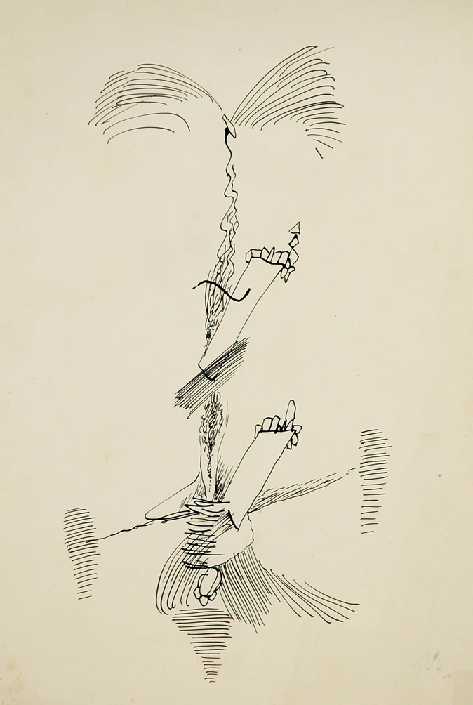 Untitled Ink on Paper 11.5 x 7.5