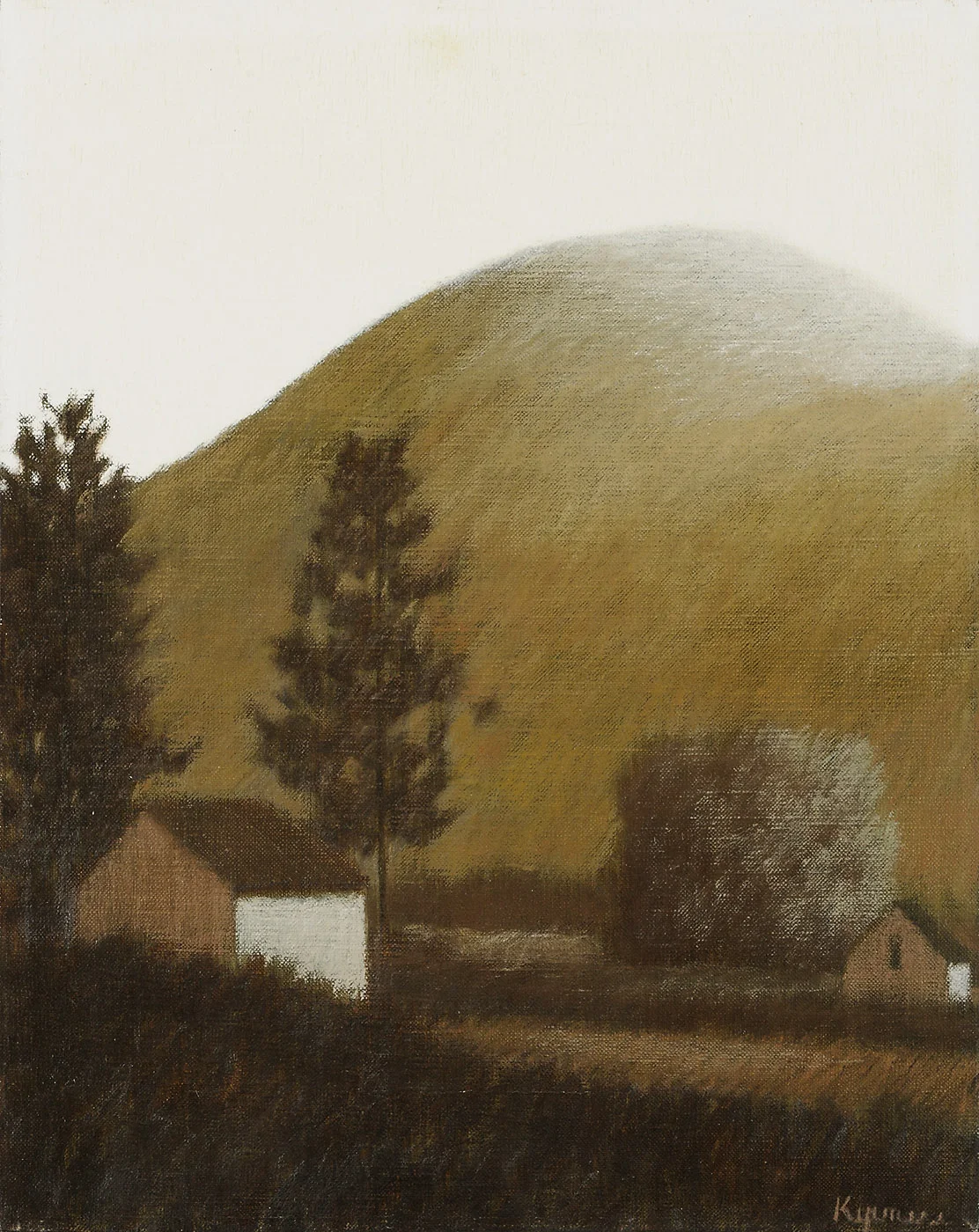Mountain View , c. Late 1970s Oil on Canvas 14 x 11