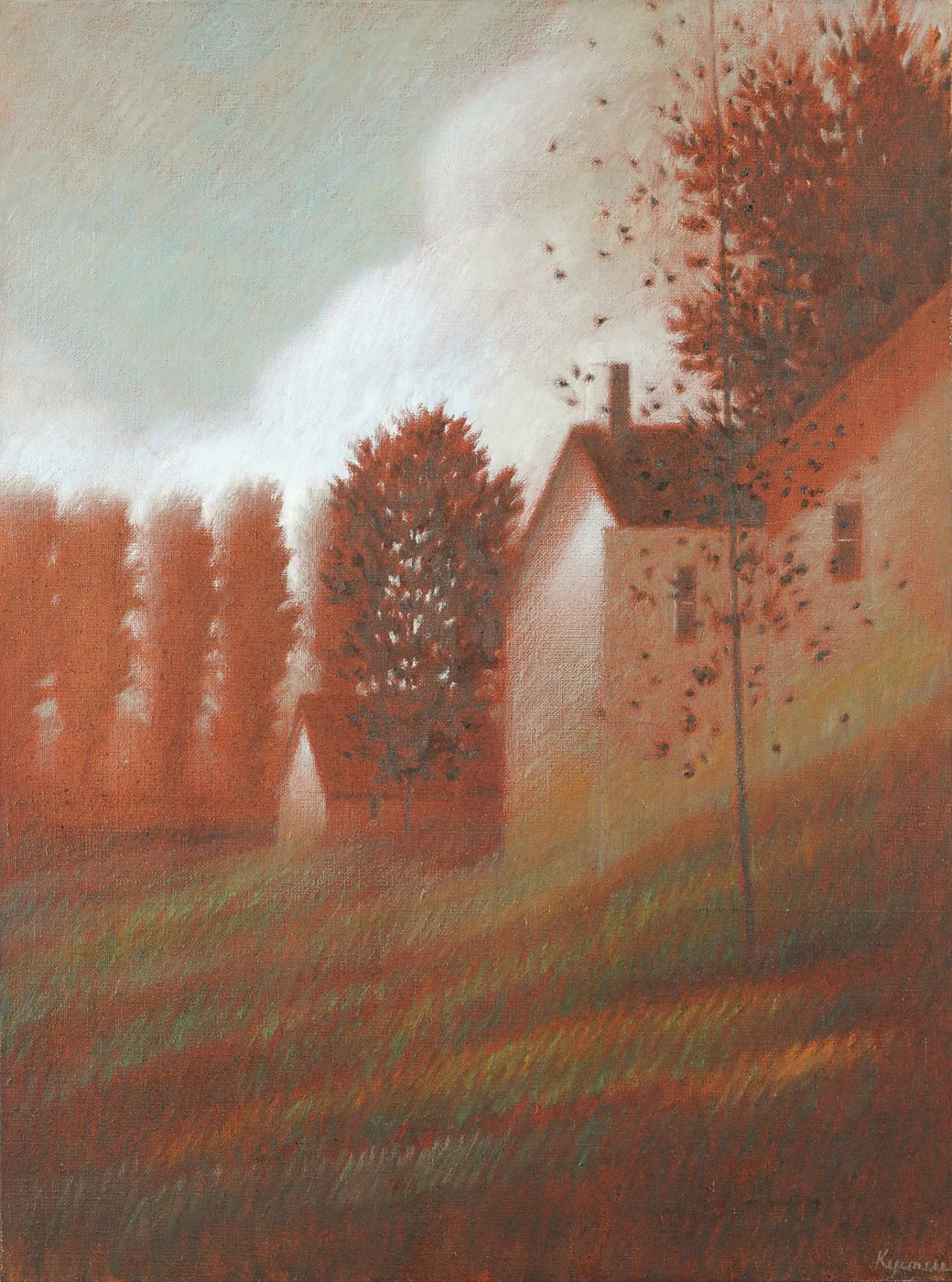 Morning Mist Oil on Canvas 24.25 x 18