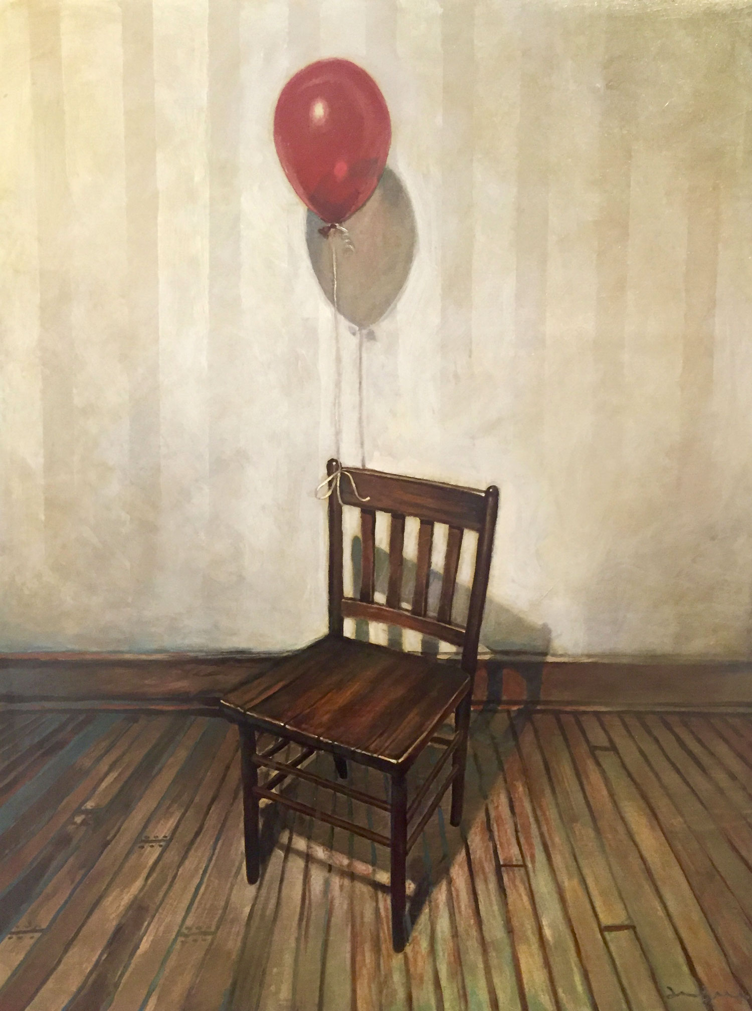 Jusque-La Oil, Wax, and Sailboat Varnish on Birch 36 x 48 $ 4,800 • SOLD