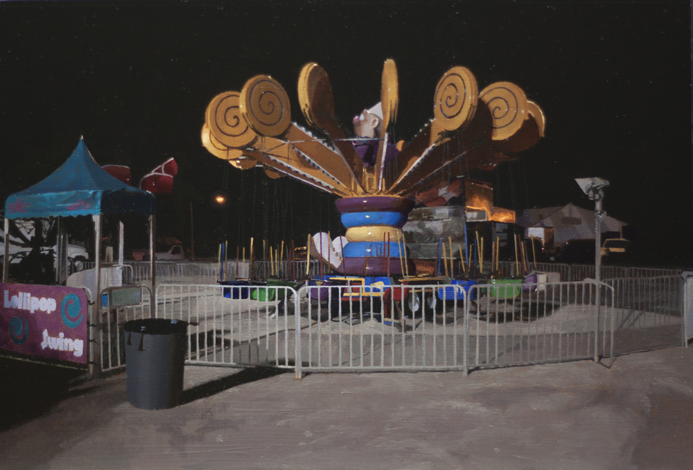 Lollipop Swing Oil on Panel 8 x 12 $ 1,225 • SOLD