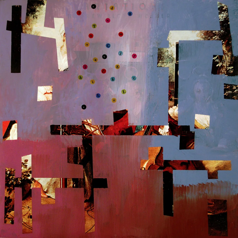 LP-MCA2332 Acrylic & Collage on Vintage LP Cover 12 x 12 $ 600