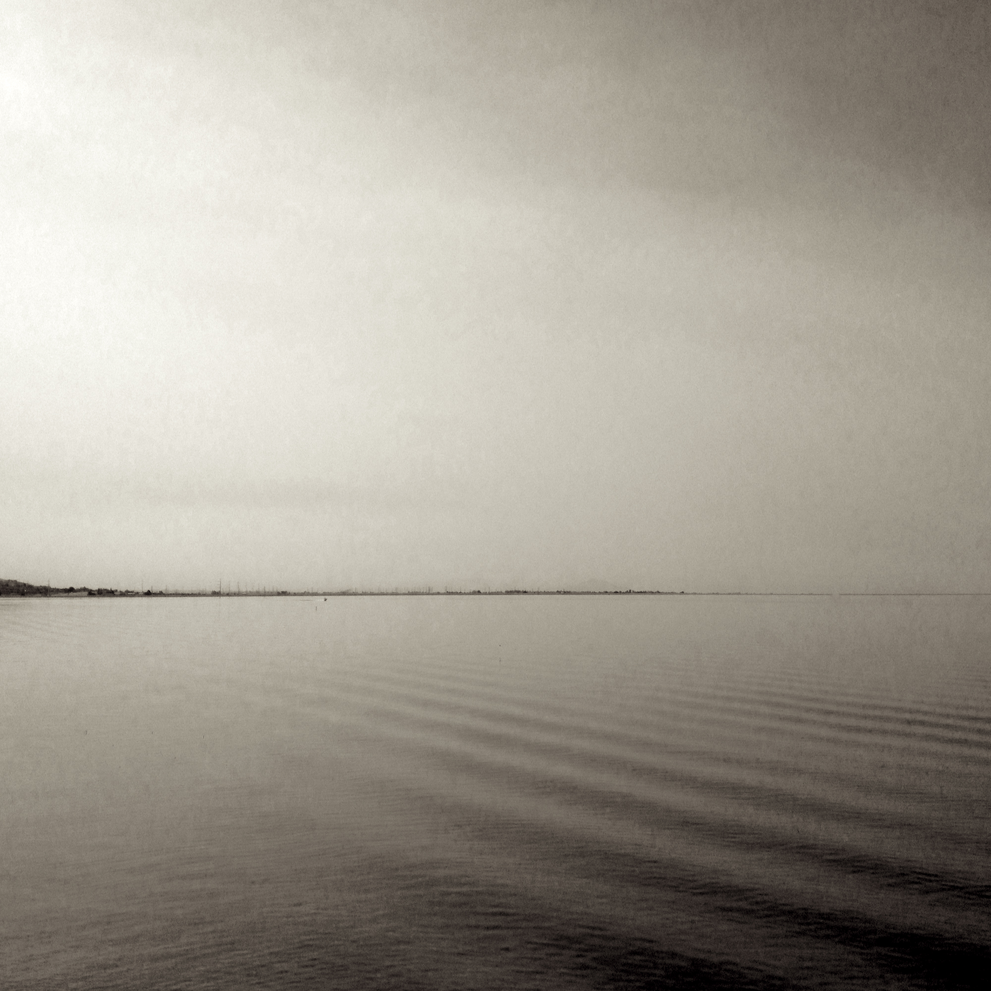 Adrift Photograph on Washi paper, cotton rag paper, cold wax 22.5 x 22.5 $950