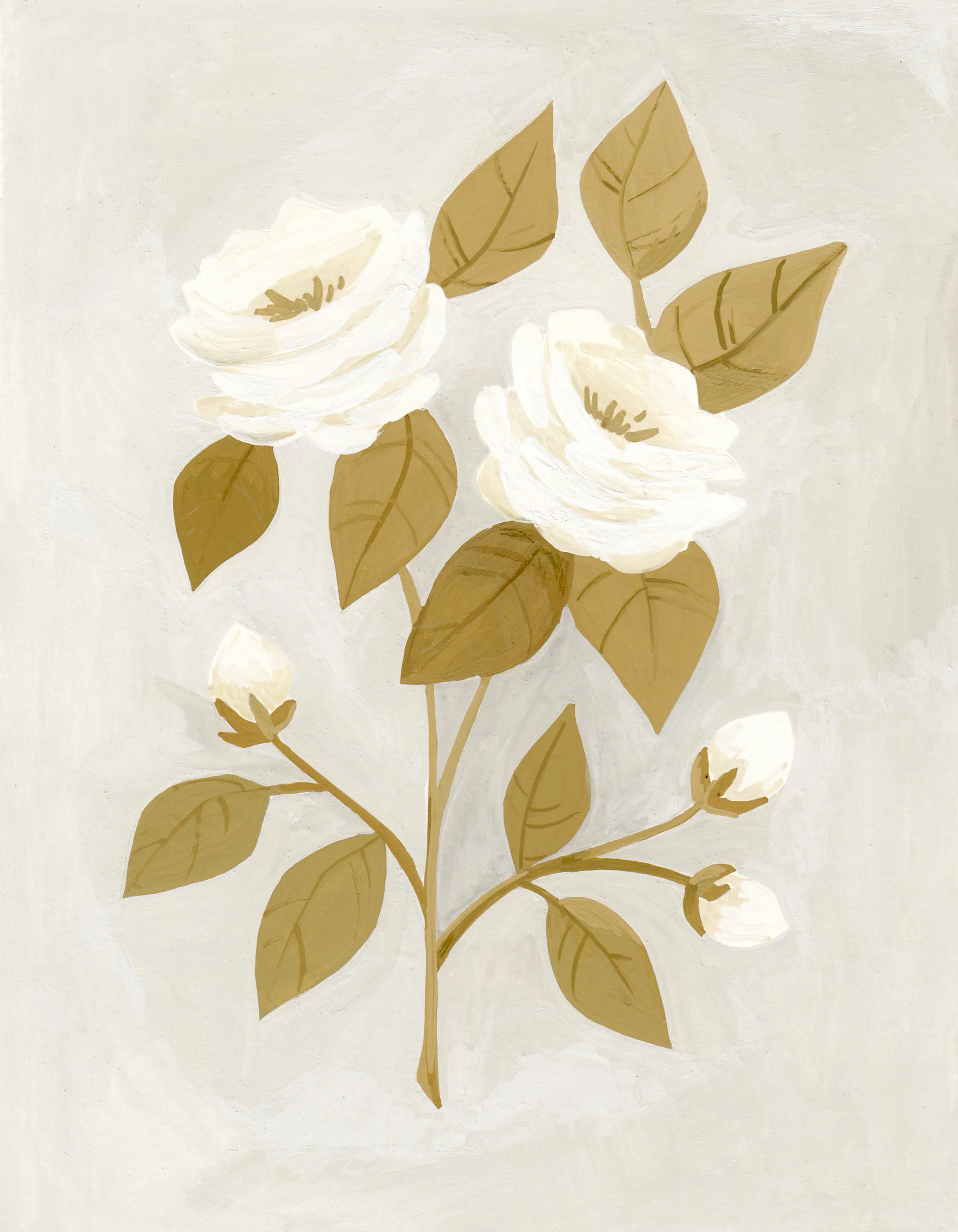 Prairie Rose No. 3 Gouache on paper 7 x 9 $ 400