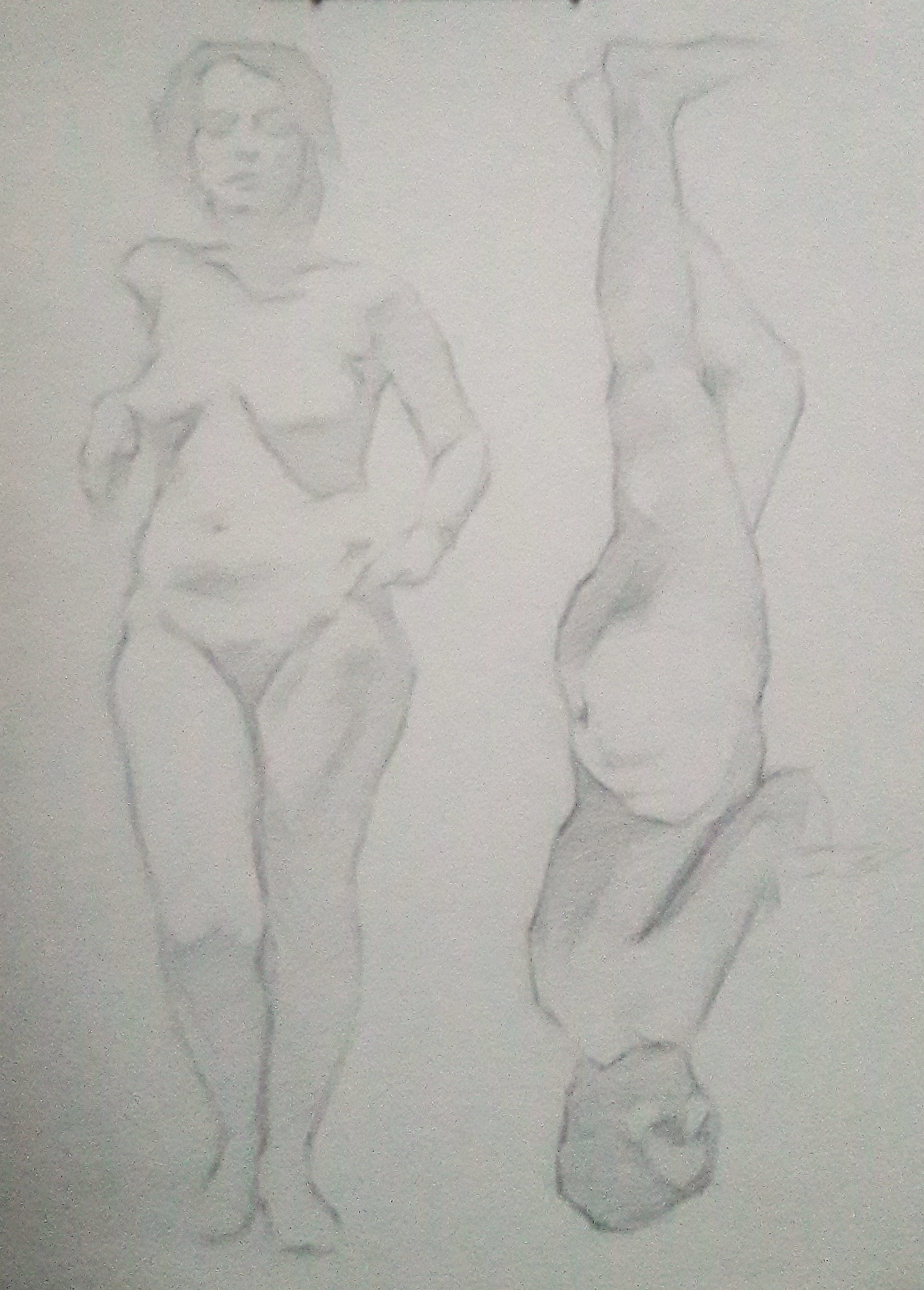 Pencil Study 2, Pencil on paper, 7 x 10", $80