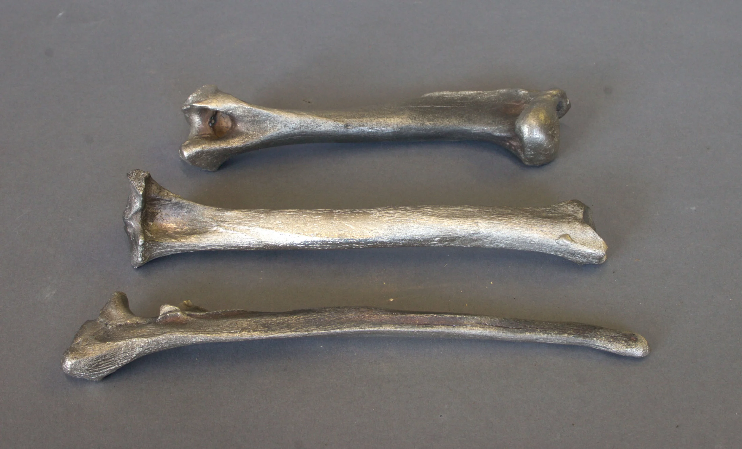 Big / Medium / Thin Bone Nickle plated bronze ~ 7" long $ 76 / 76 / 66
