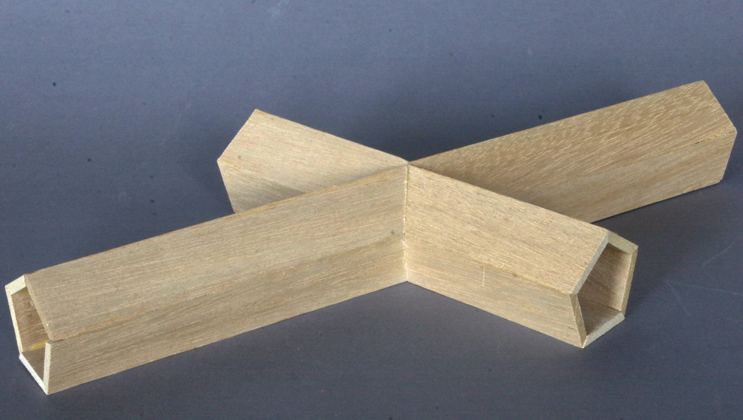 Crossed Sketch Wood 12 x 2 x 7 $ 100