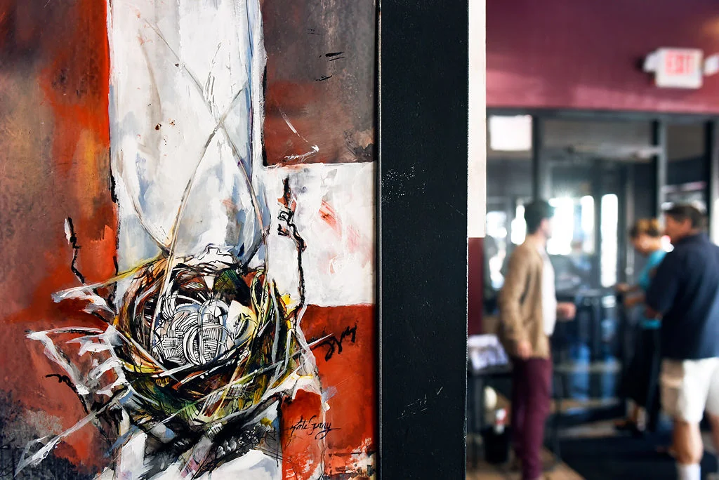 Fine art and fine dining: Restaurants pair with local artists to showcase their work
