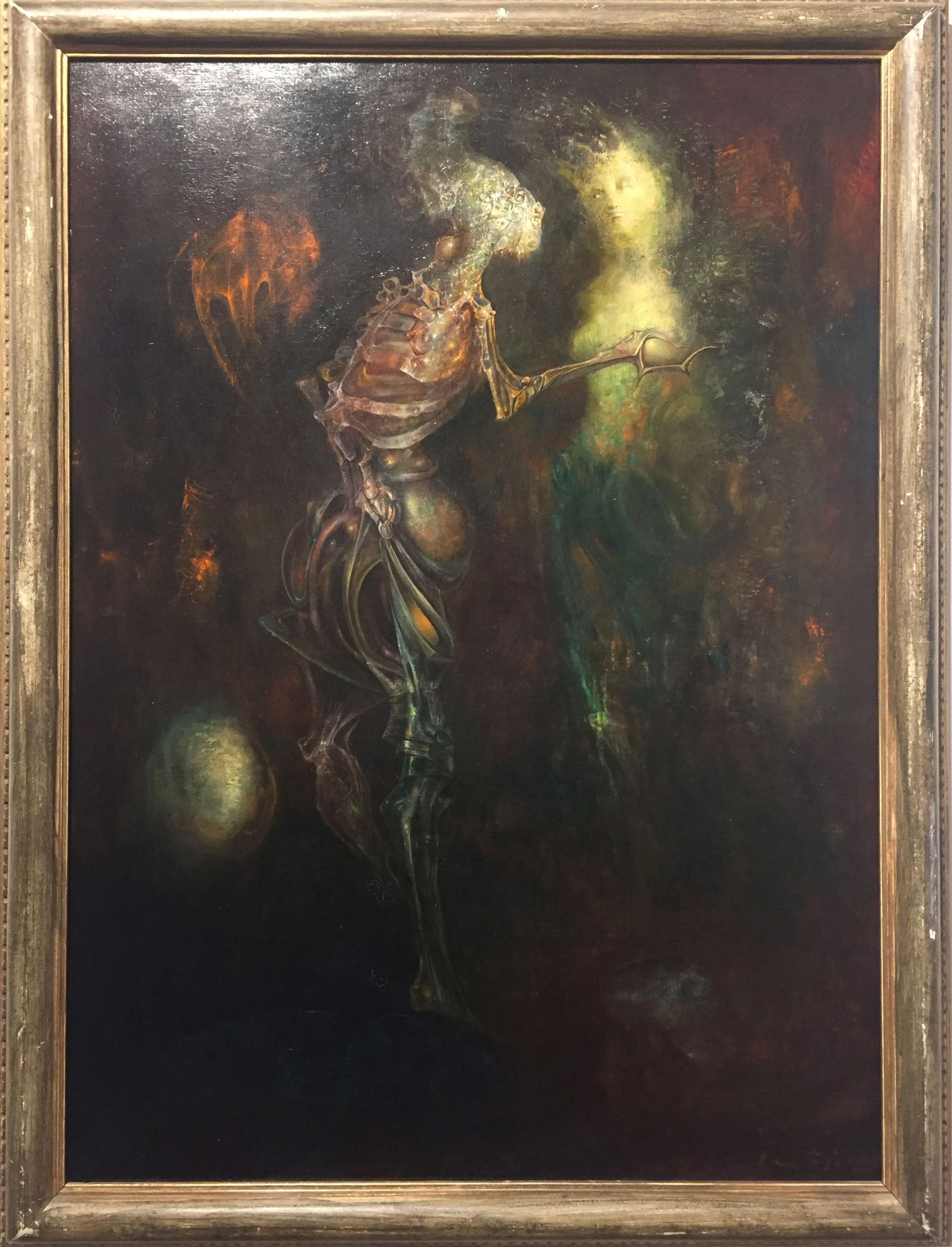 L'amour sans condition (Unconditional Love) 1958 Oil on canvas 36 x 25.5 call for price