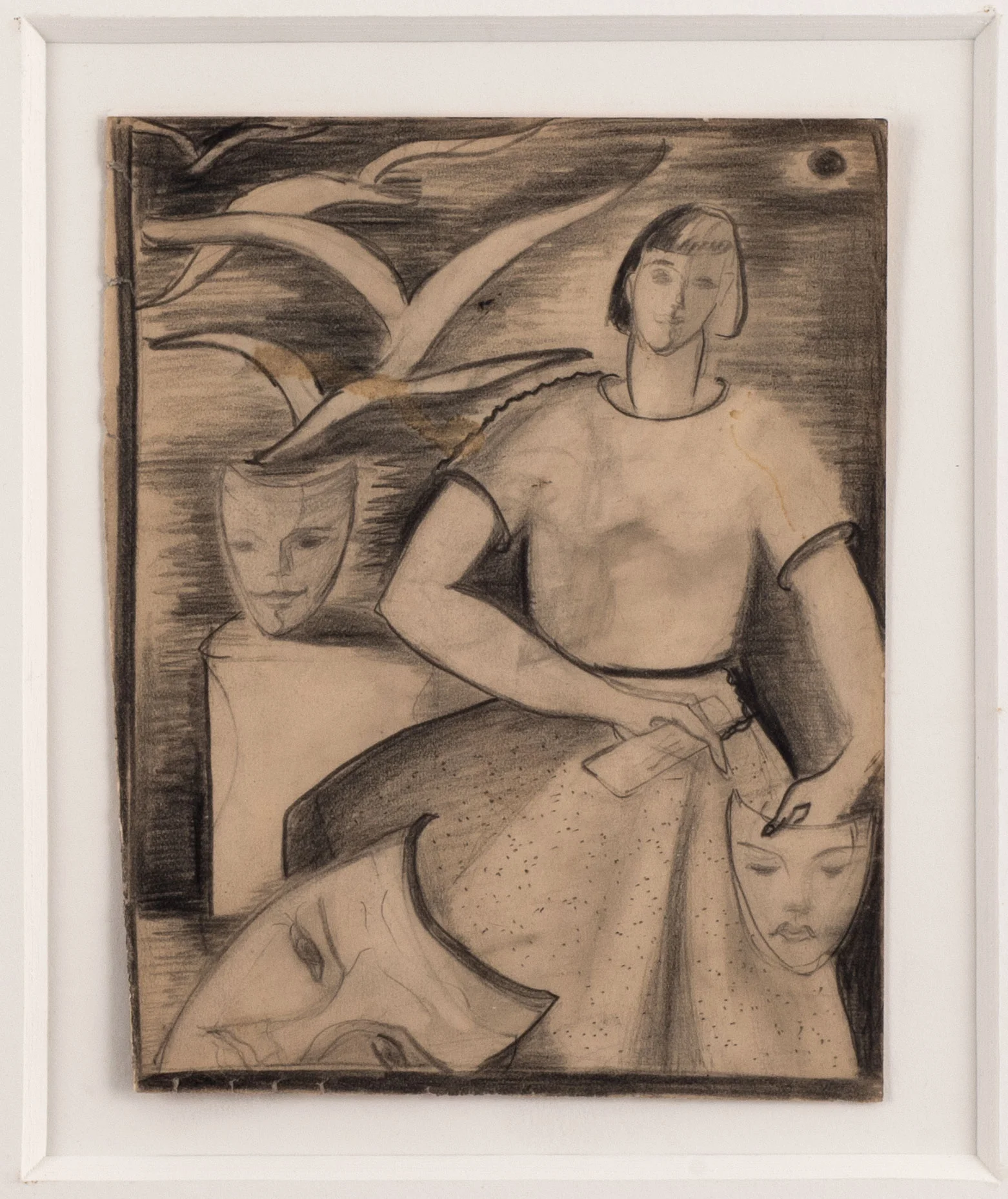 Study c. 1934 Pencil on paper 7 x 5 1/2 call for price