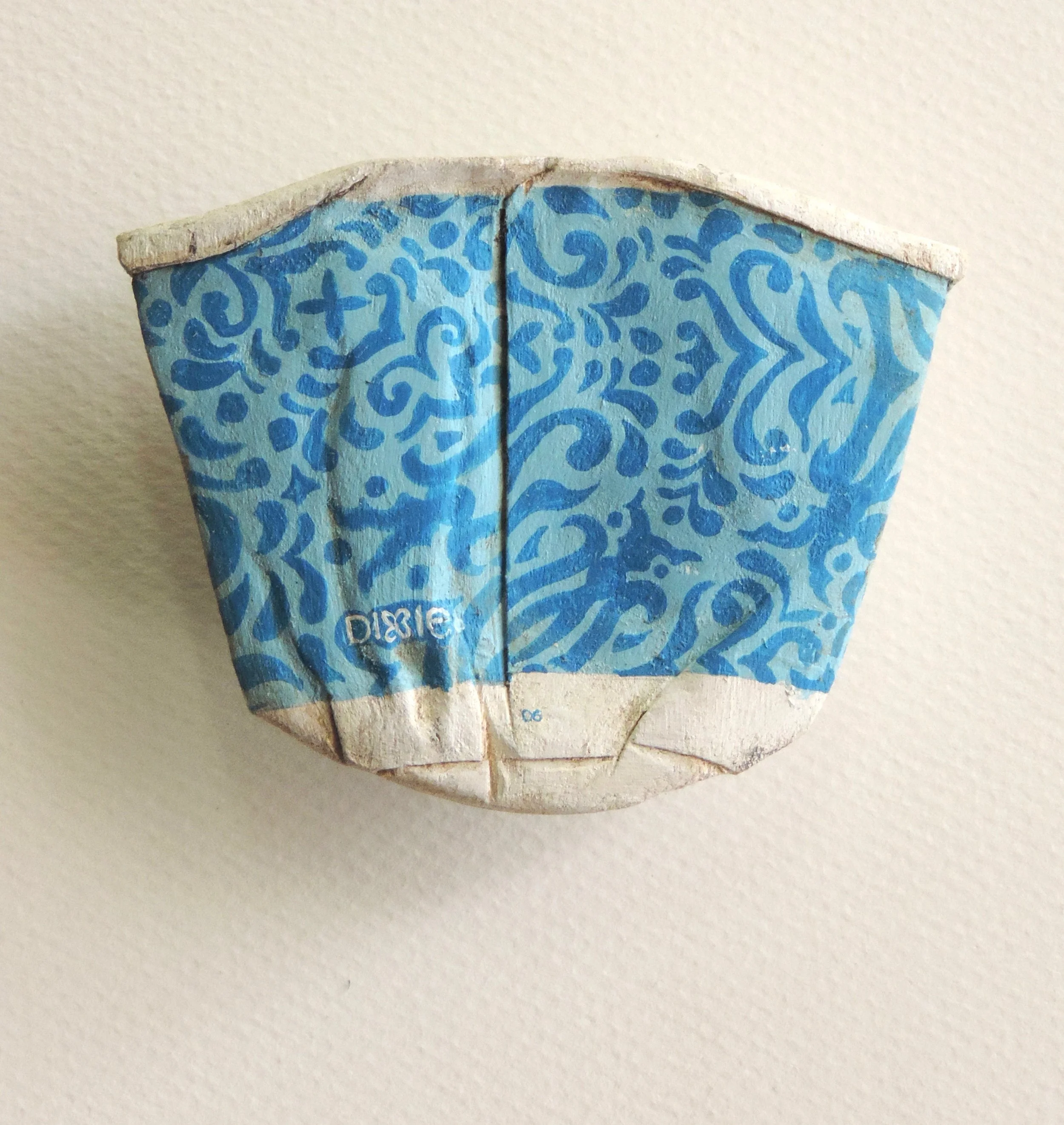 Tiny Cup Acrylic on bass wood 2.5 x 3.25 $ 550