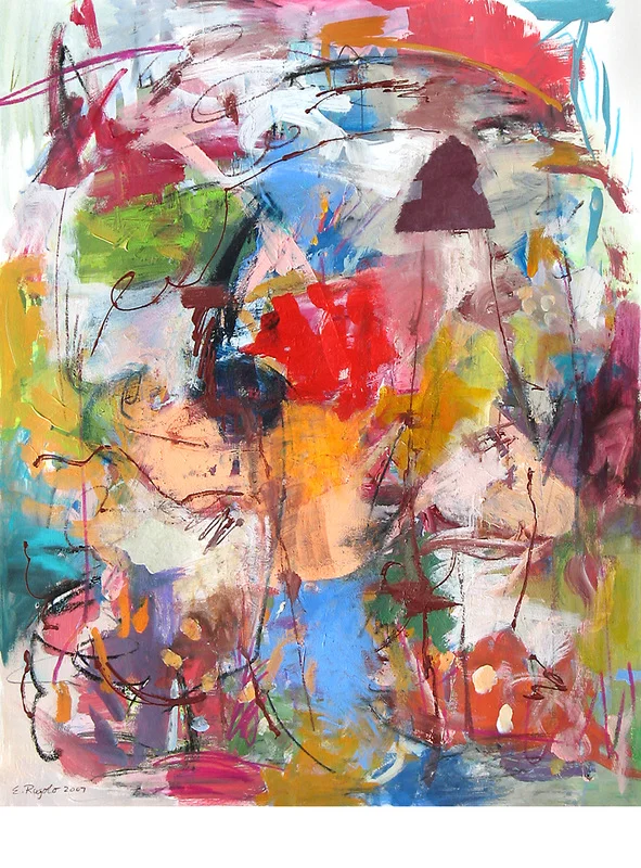 Uprooted Acrylic, collage, and pastel on paper 27 x 22 $ 900 • SOLD