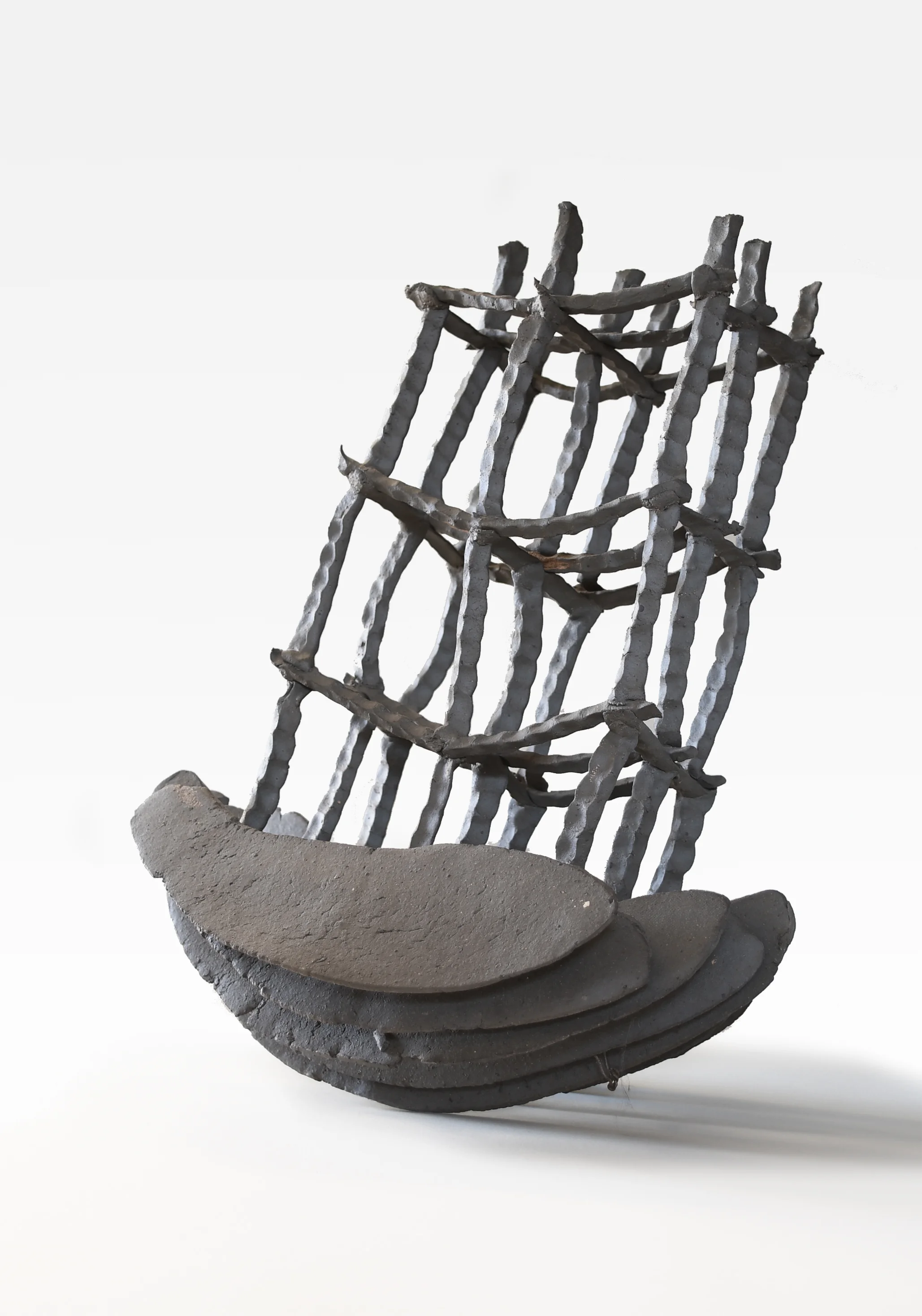 Boat High iron stoneware 10 x 5.5 x 12 $ 400