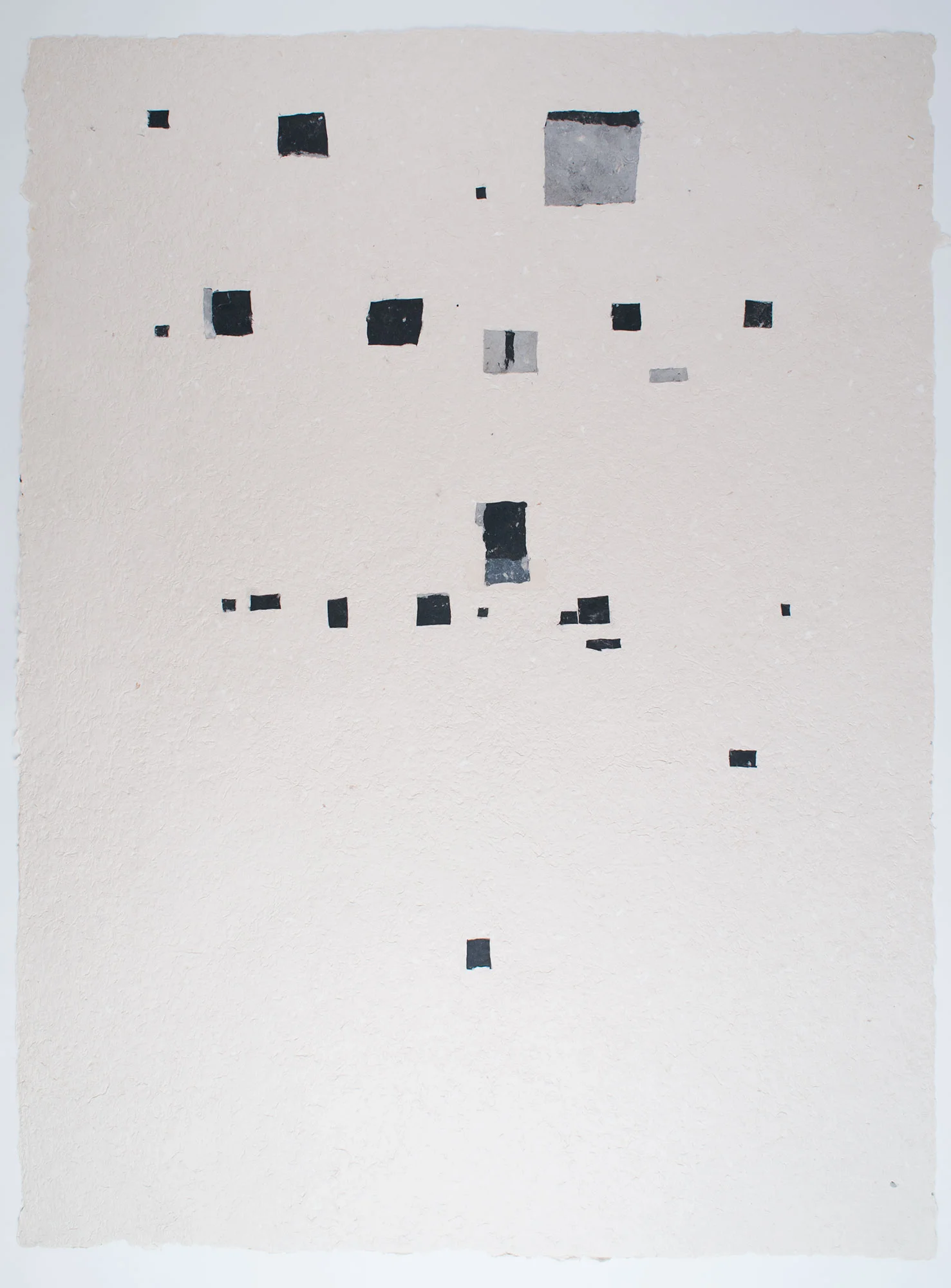 In the Middle Abaca and flax 30 x 40 $ 1,800 • SOLD