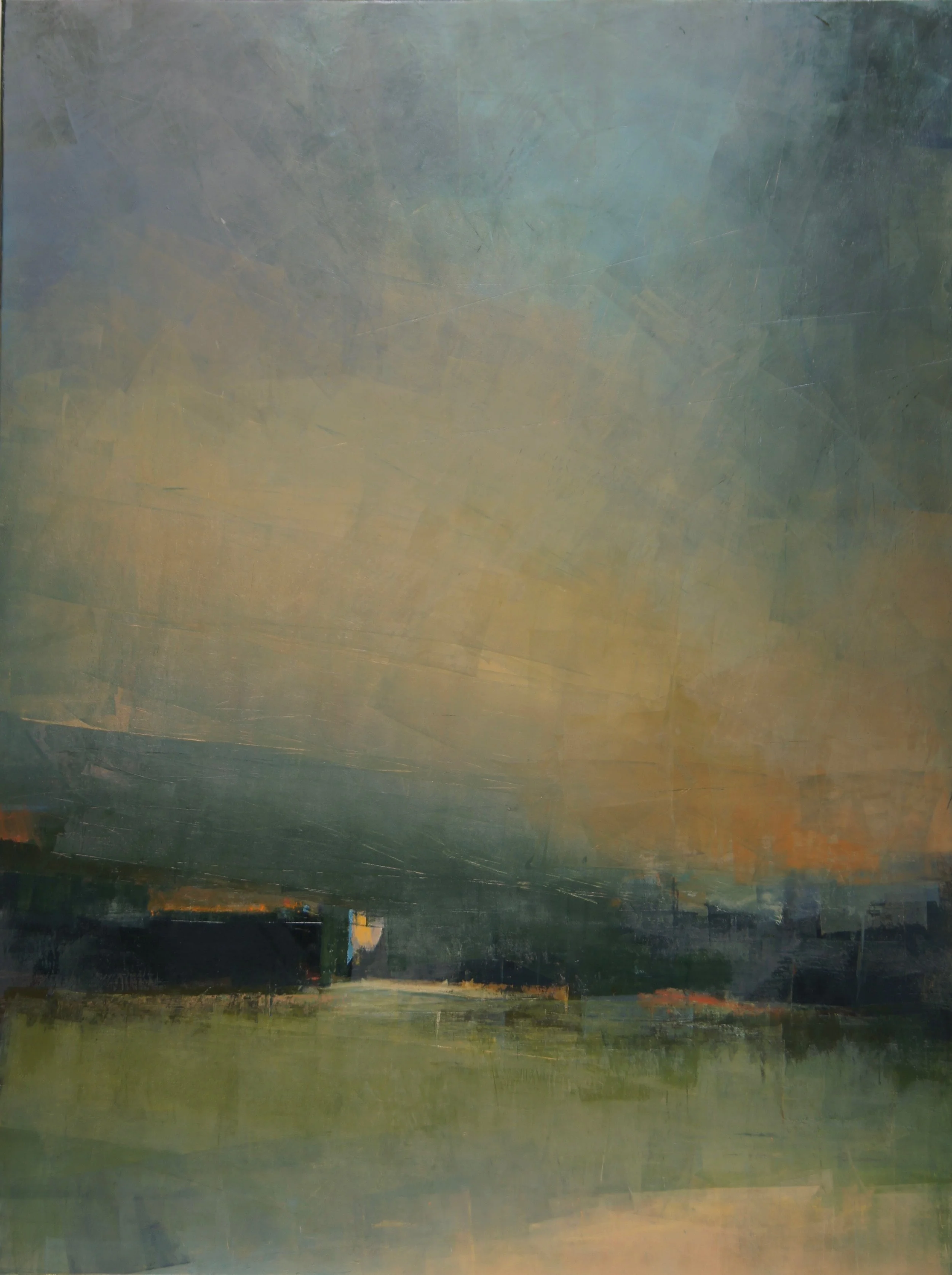 Evening Oil on panel 49 x 37 $ 1,800 * SOLD