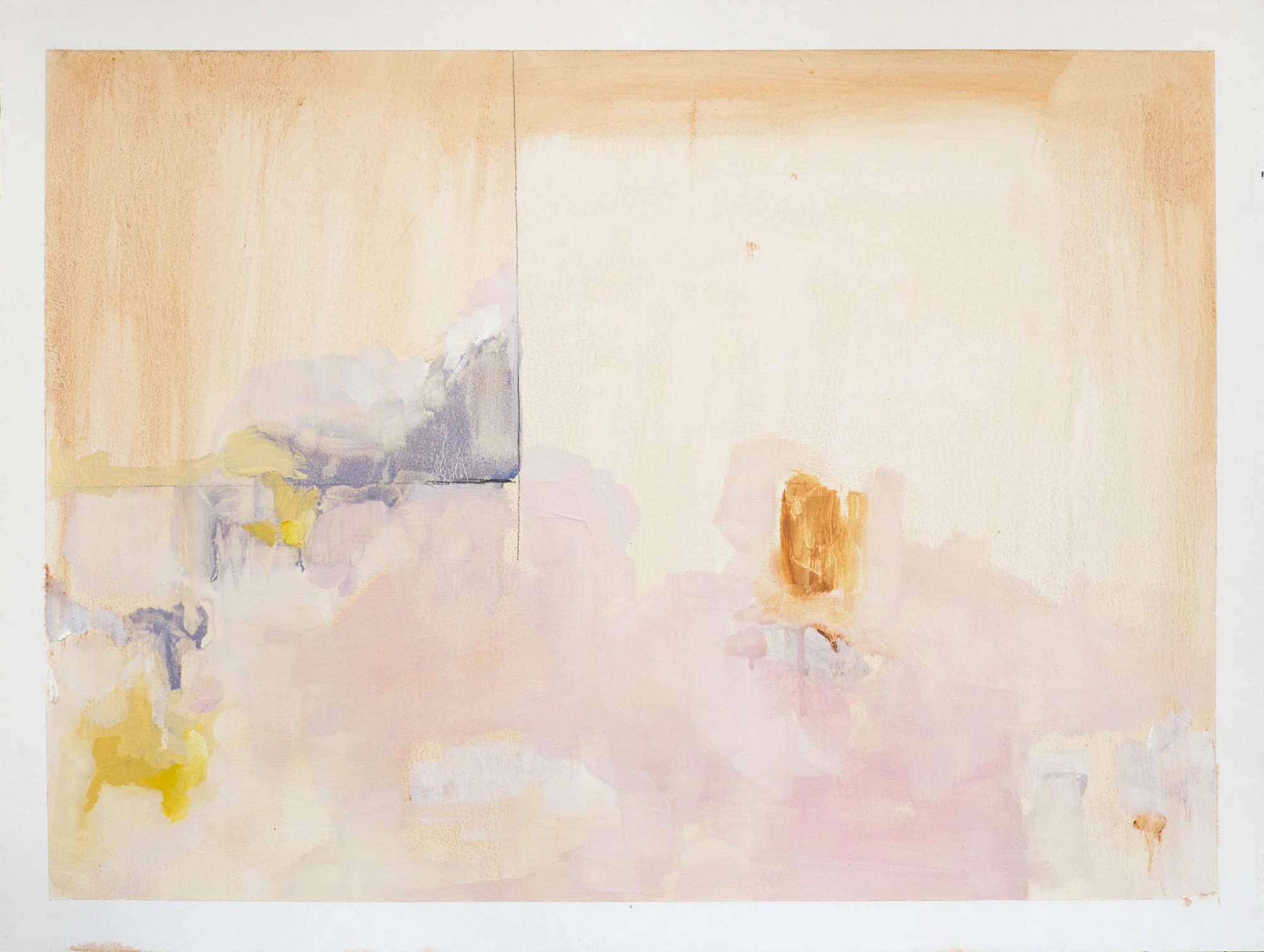 Cheyenne, Wyoming Oil on paper 18 x 24 $ 500