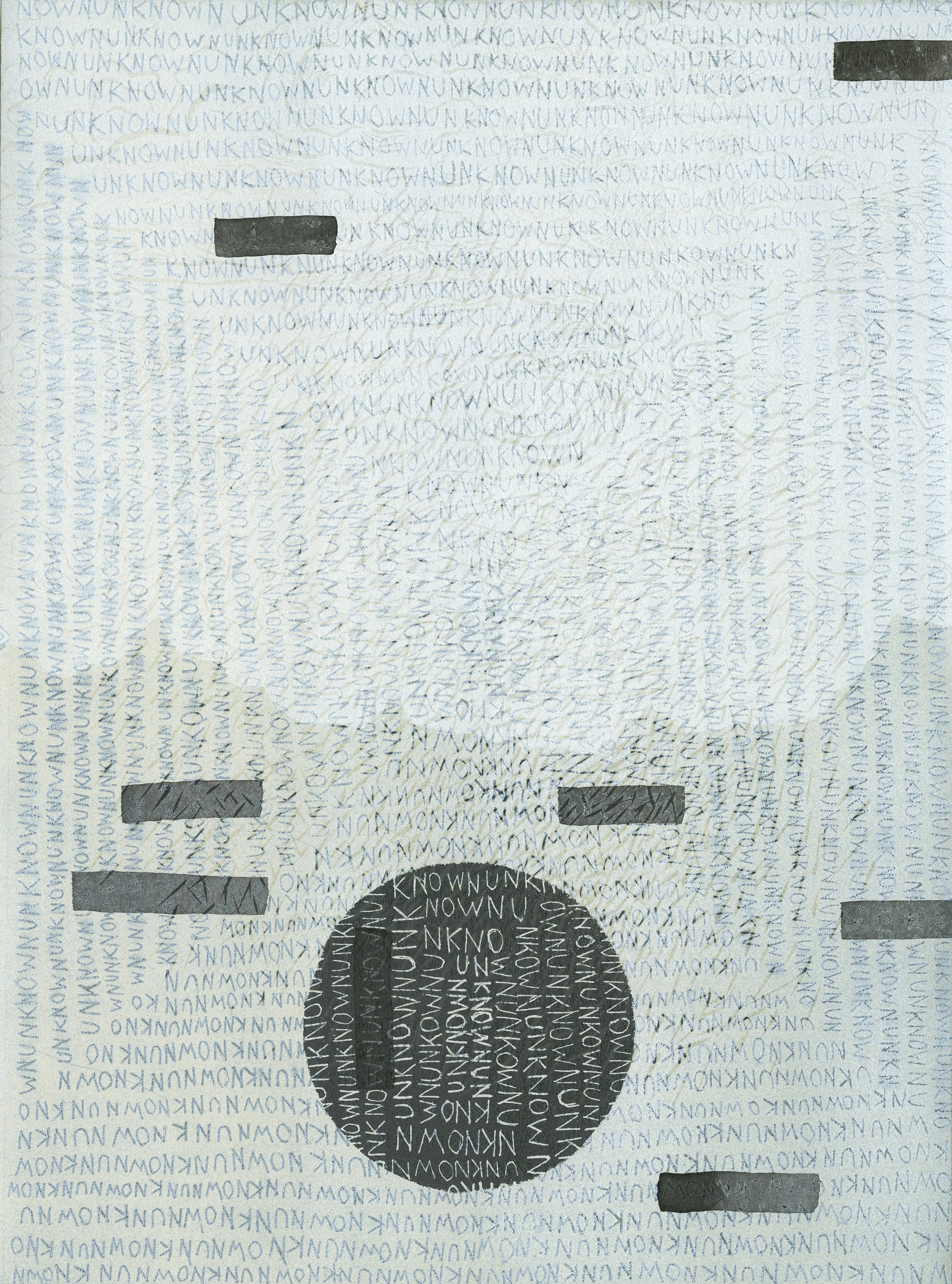 Matter of Accumulation (Blizzard No. 17) Collograph monotype and ink on paper 17 x 13.5 $ 300