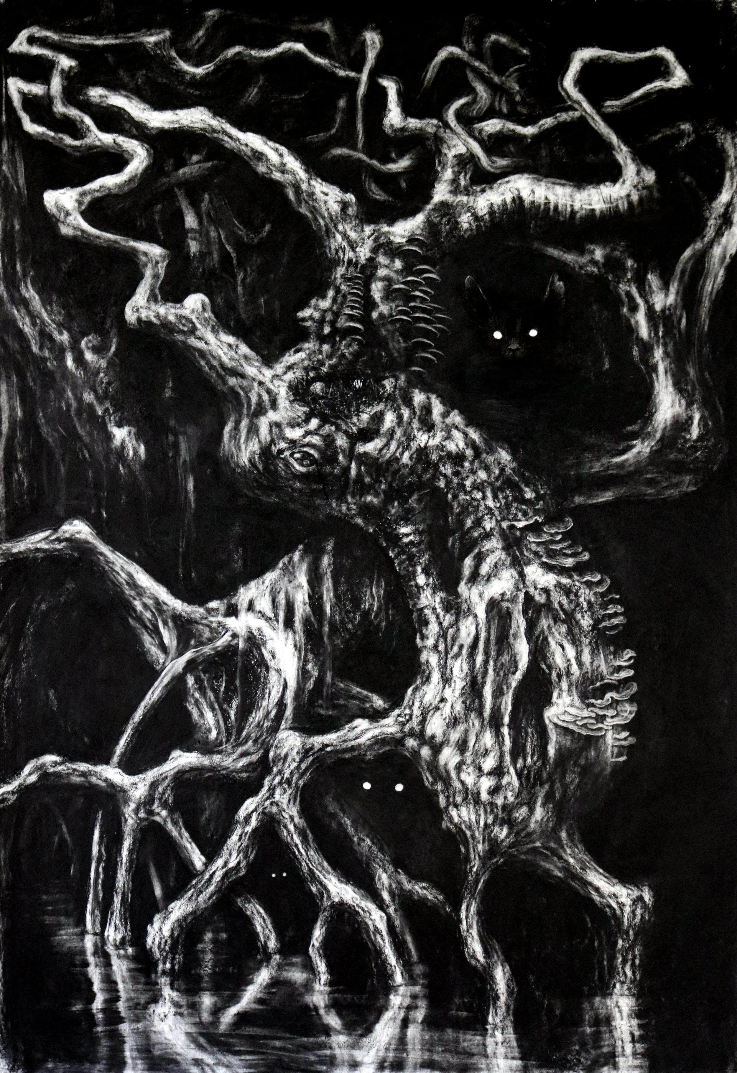 Untitled No. 7 Charcoal on paper 60 x 42 $ 800 • SOLD