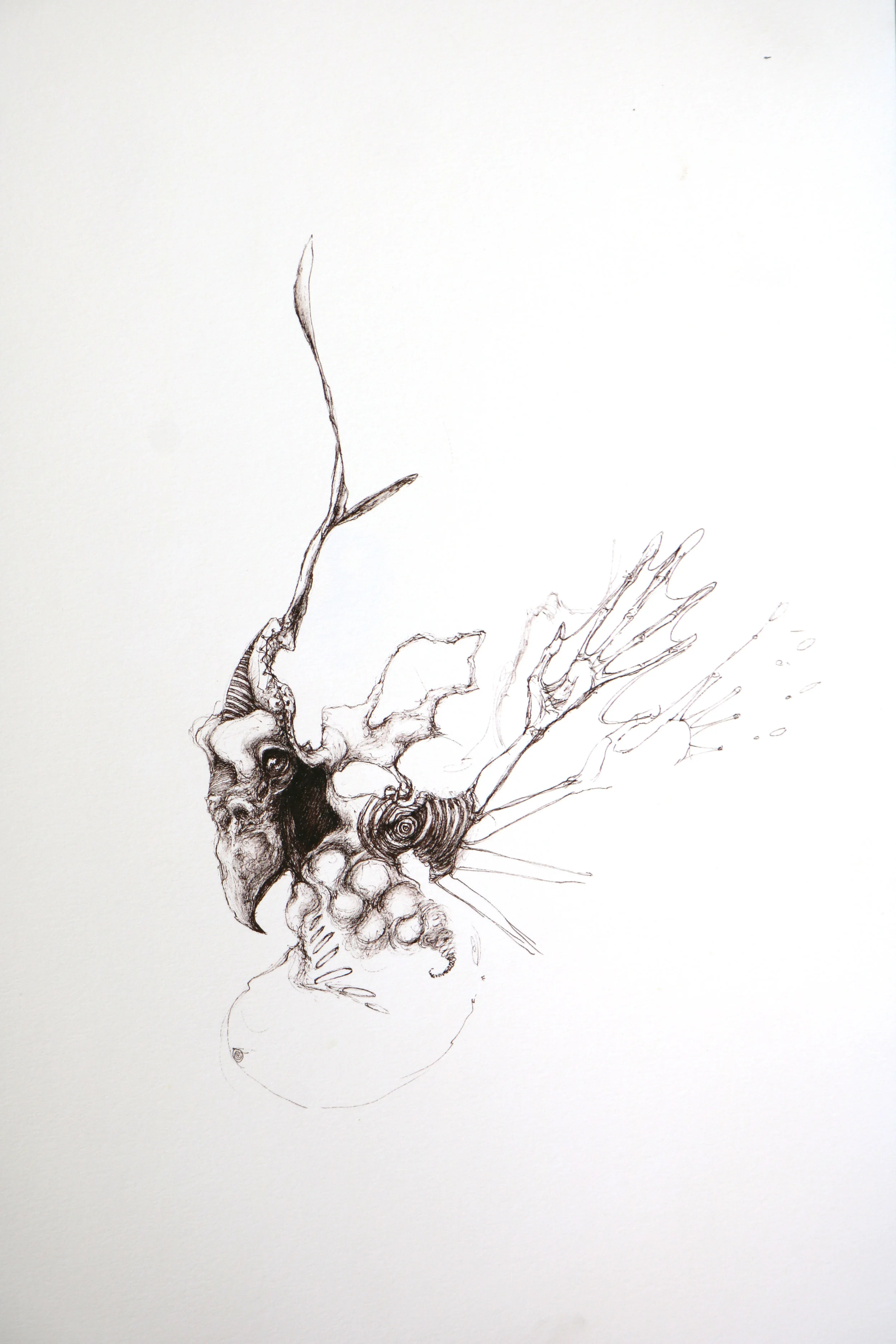 Untitled No. 15 Ink on paper 17.25 x 14.25 $ 150
