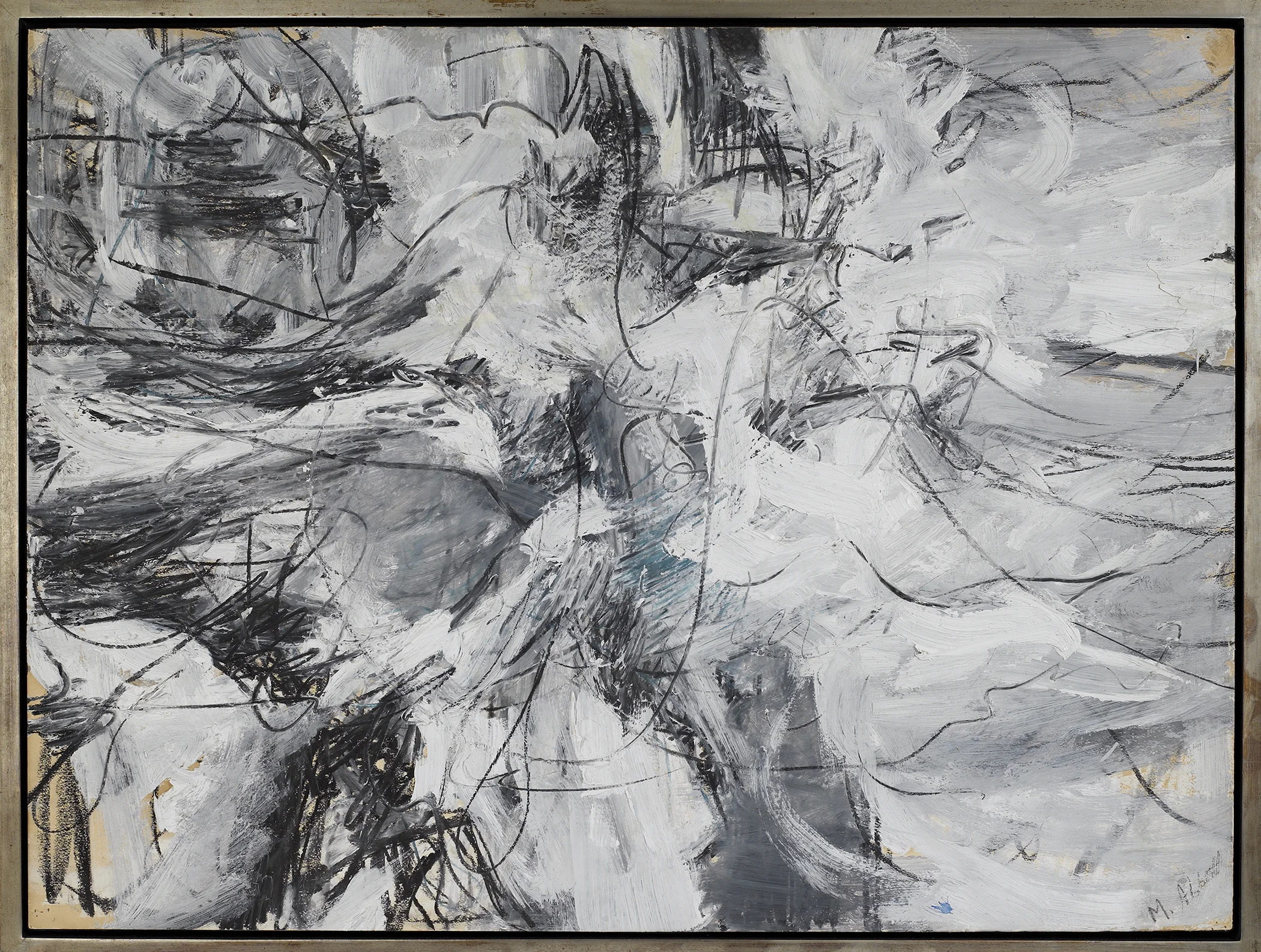 Mary Abbott Untitled 1950-51 Oil and oil stick on paper 30 x 40
