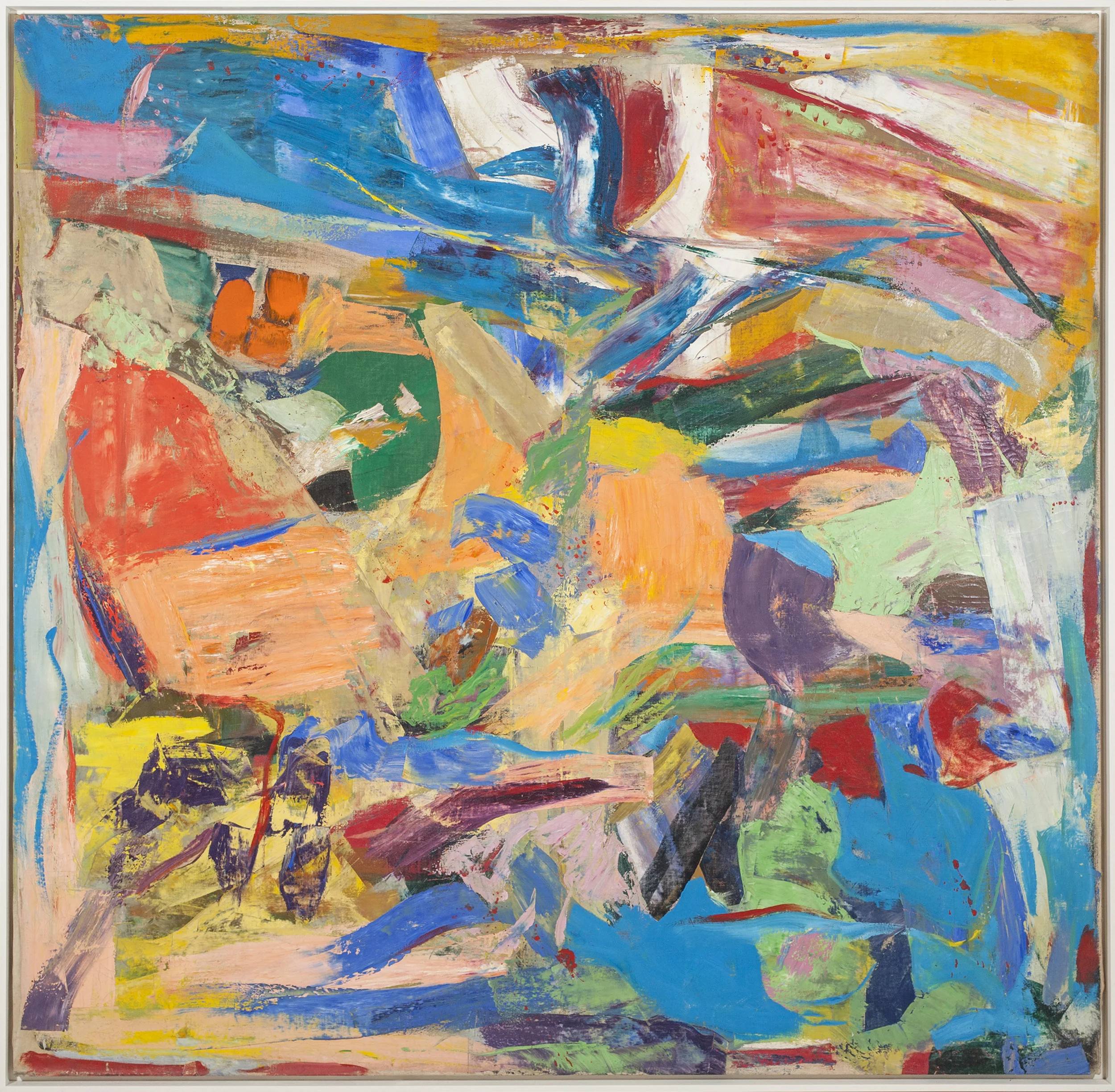 Robert Natkin Untitled 1957 Oil on canvas 68 x 69