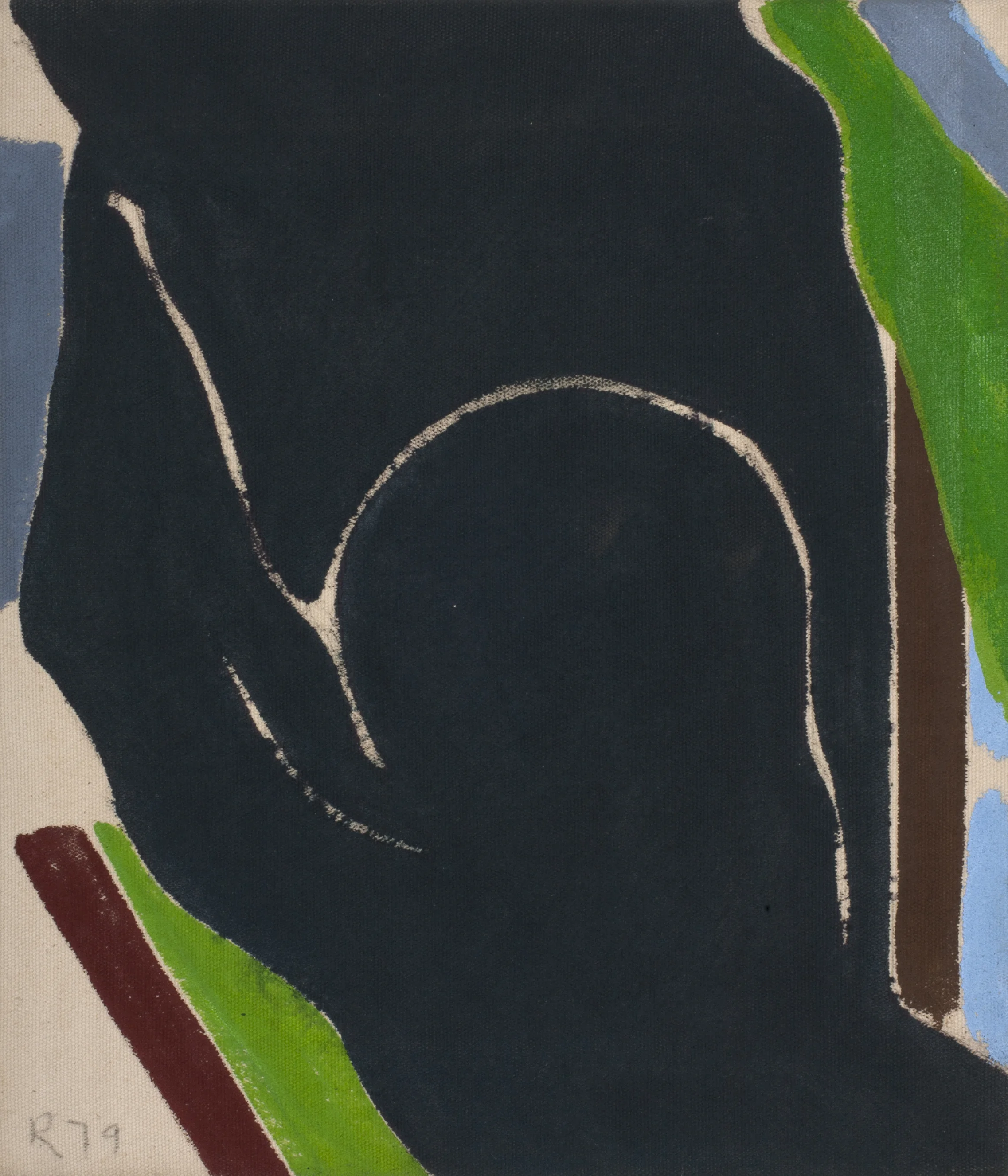 Jack Roth Untitled 1979 Acrylic on canvas 14 x 12.25